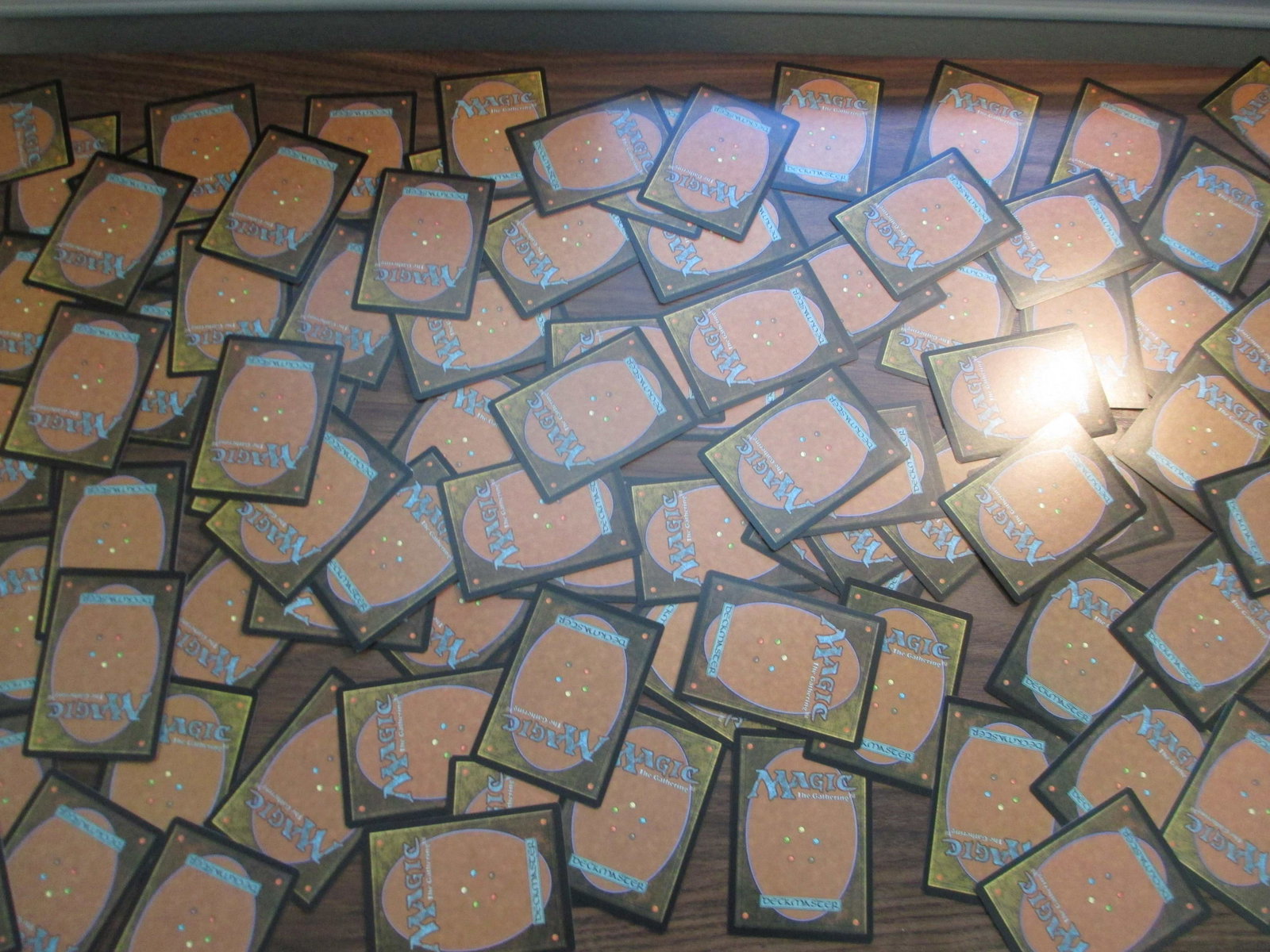 lot of 100 magic the gathering cards: nice mixture