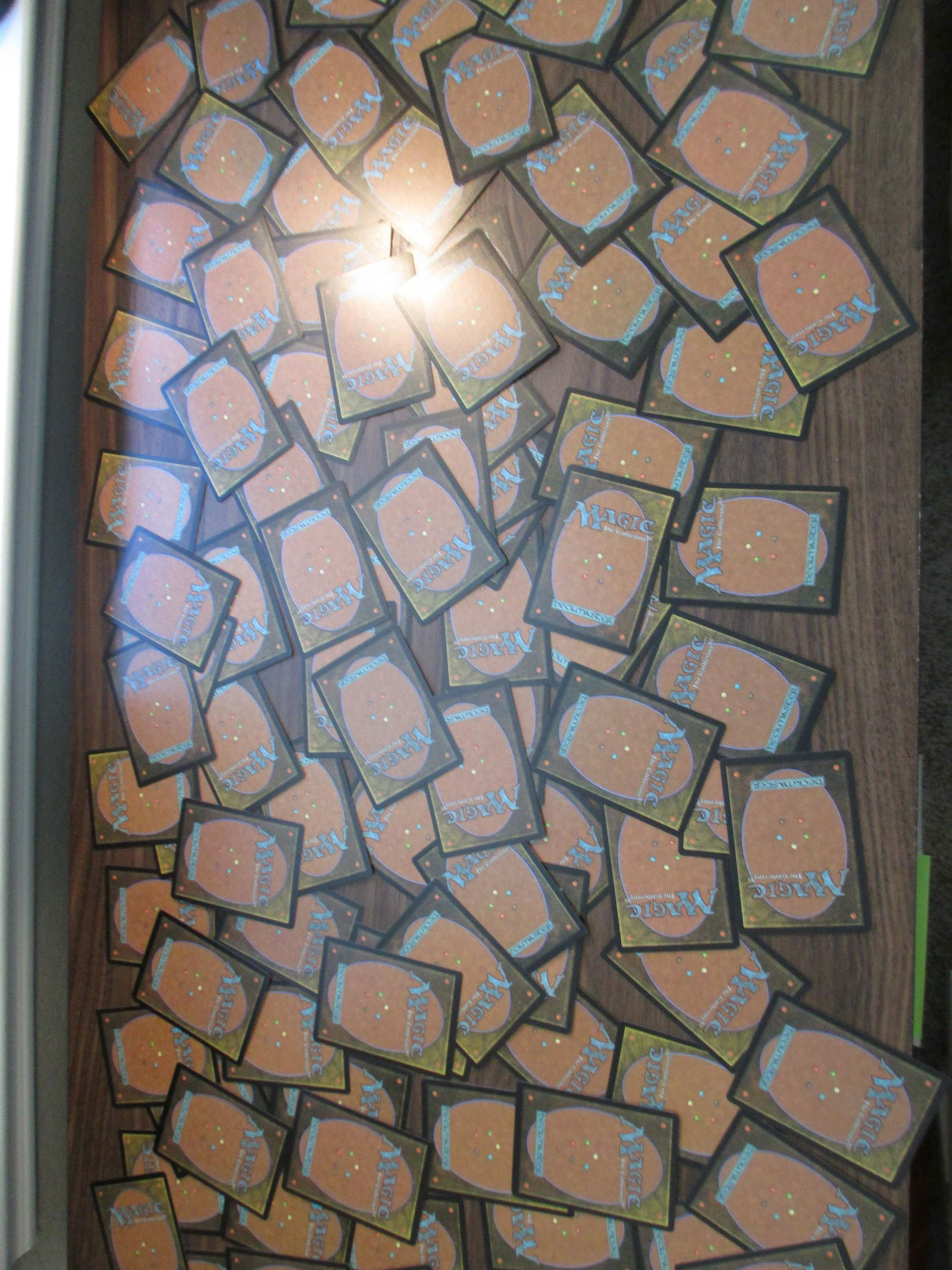 lot of 100 magic the gathering cards: nice mixture