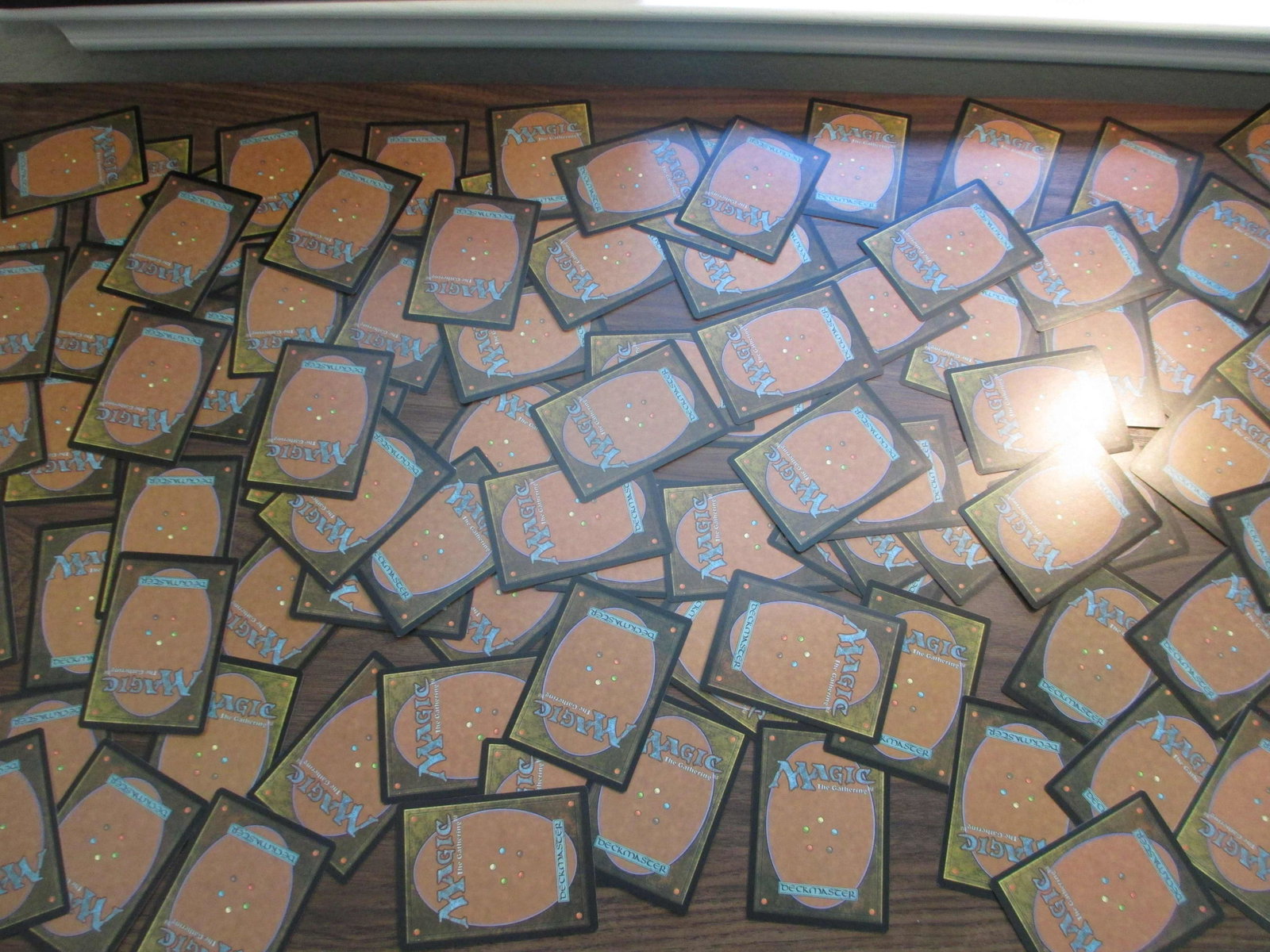 lot of 100 magic the gathering cards: nice mixture