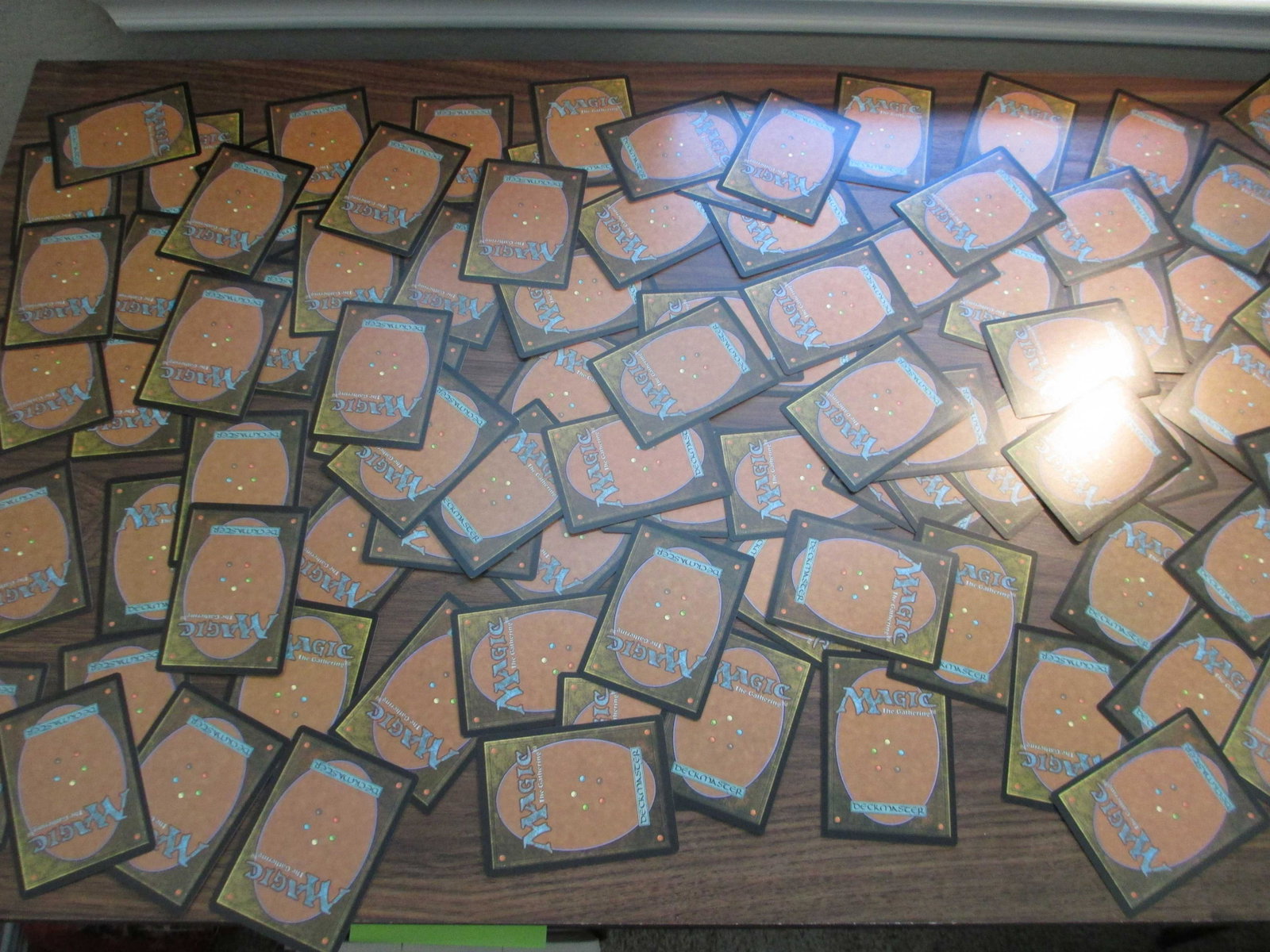 lot of 100 magic the gathering cards: nice mixture
