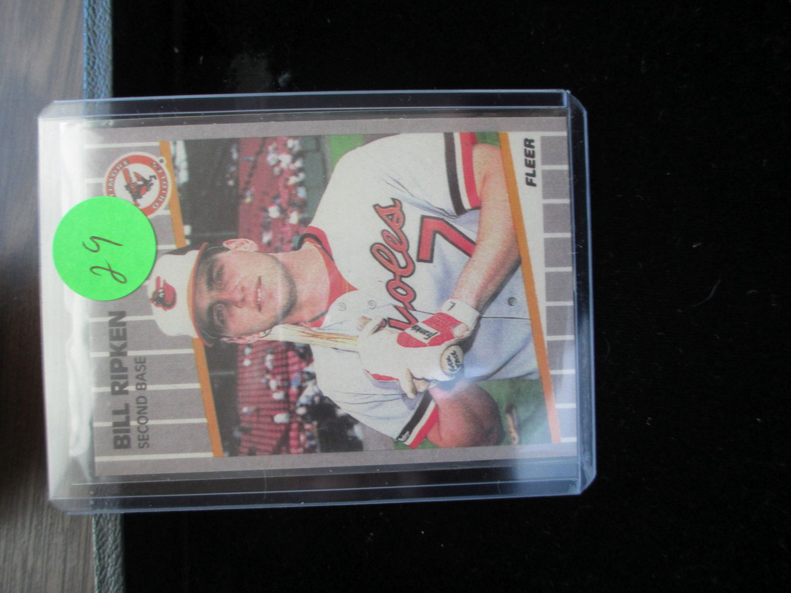 1989 fleer bill ripken f - - - face error card (1 of 1)