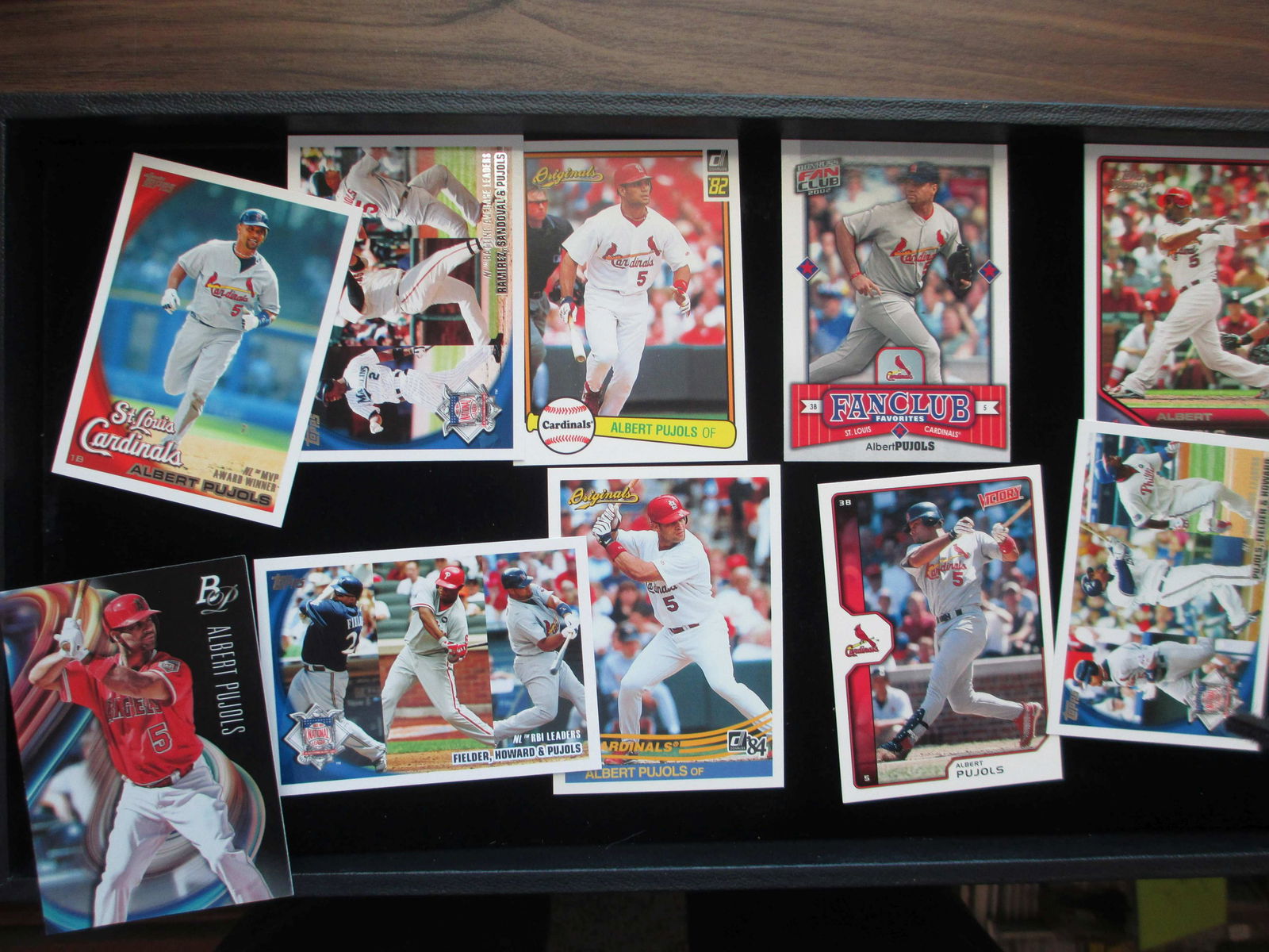lot of 10 albert pujols cards (1 of 1)