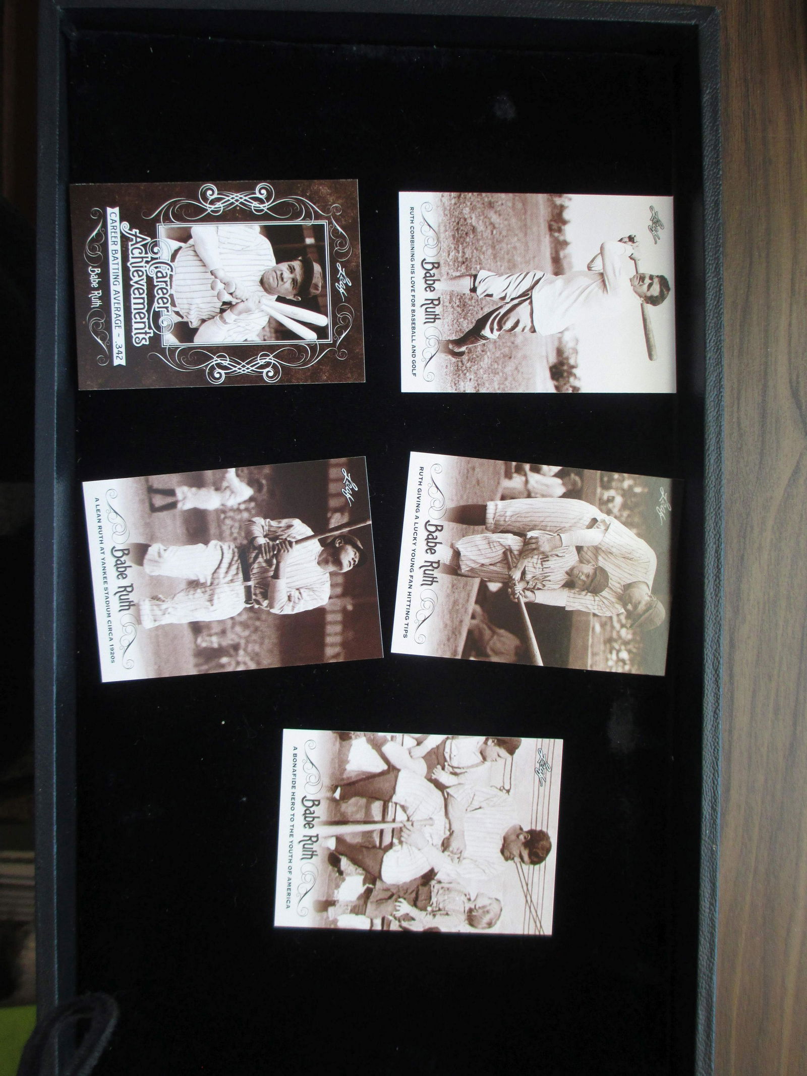lot of 5 babe ruth cards (1 of 1)