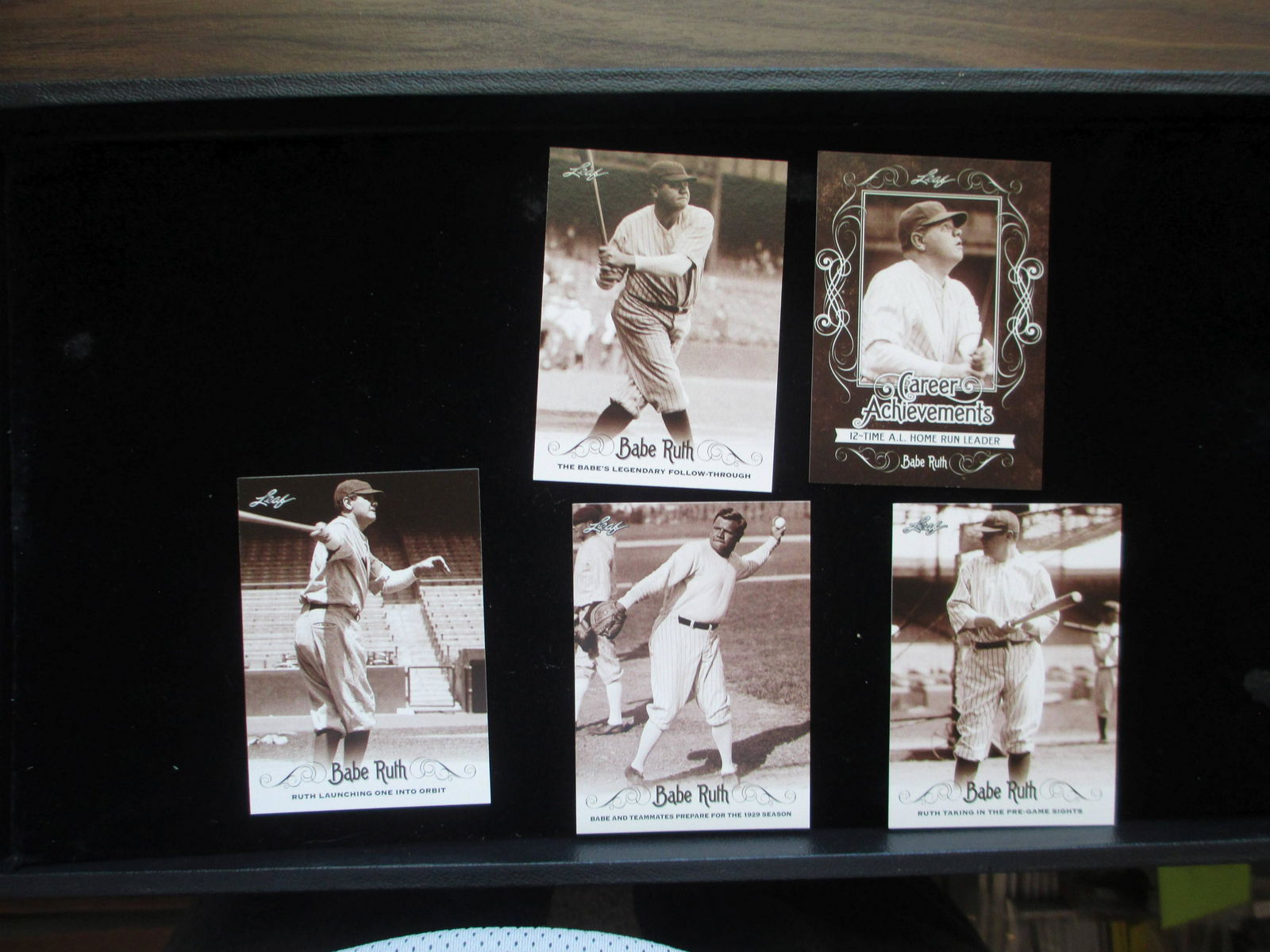 lot of 5 babe ruth cards (1 of 1)