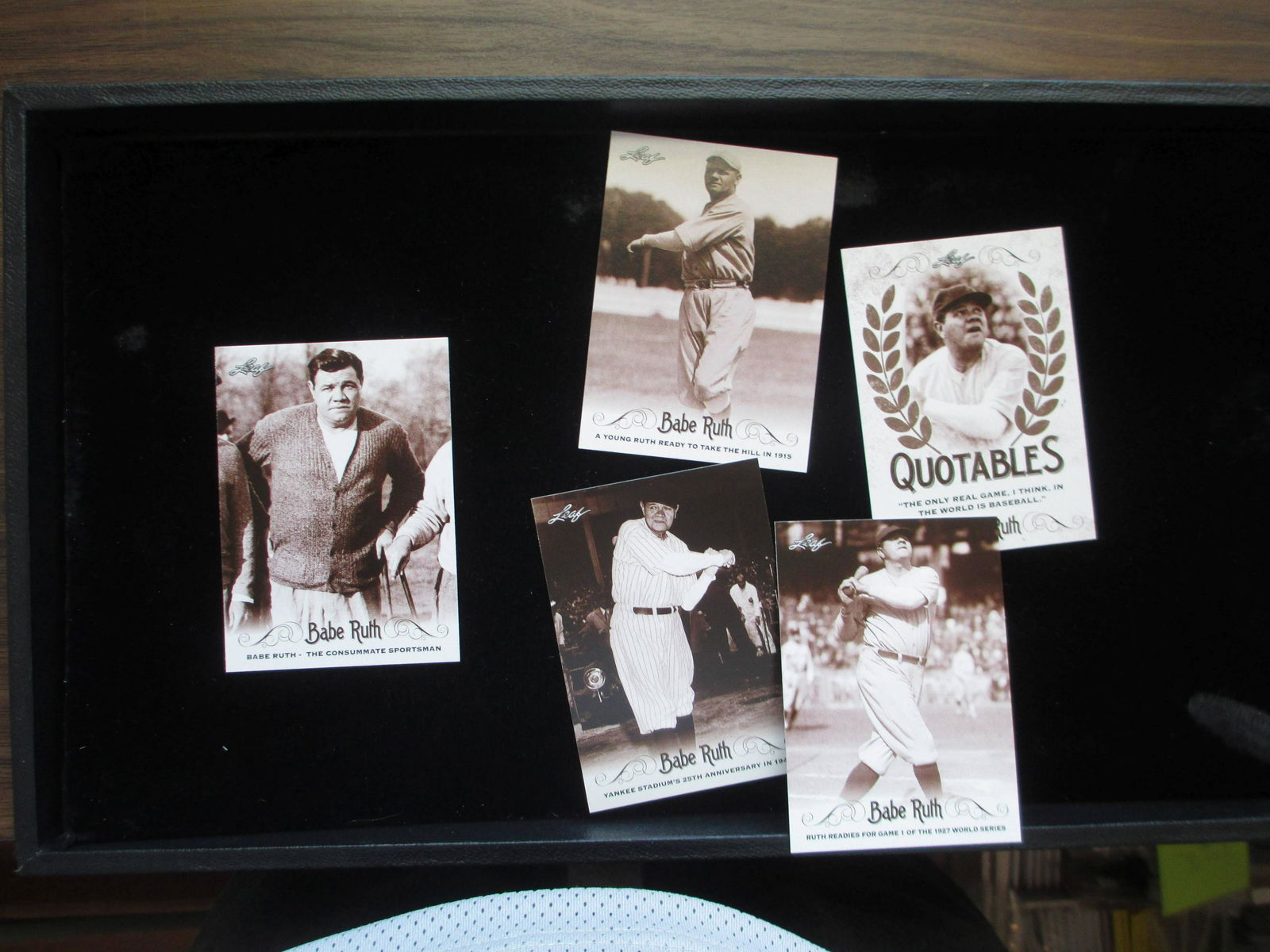 lot of 5 babe ruth cards (1 of 1)