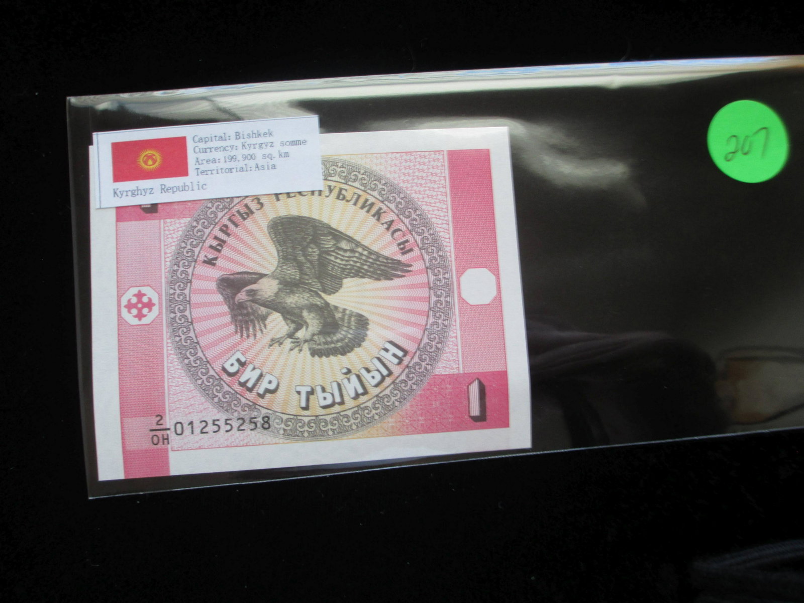 bishek 1 currency: kyrgyz somme