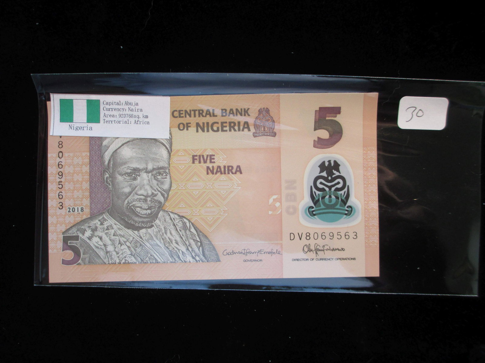 abuja central bank of nigeria five naira: naira