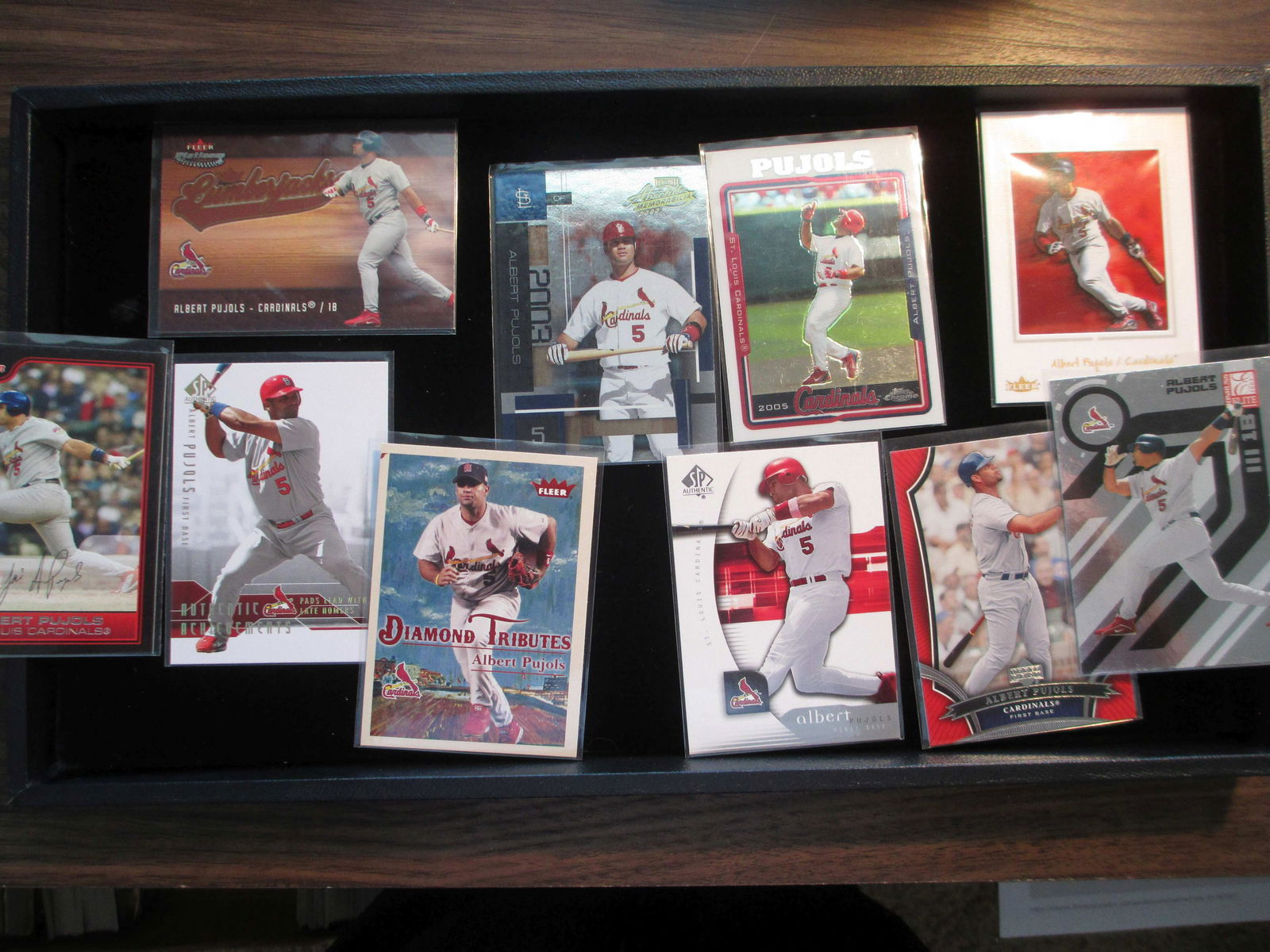 lot of 10 albert pujols cards (1 of 1)