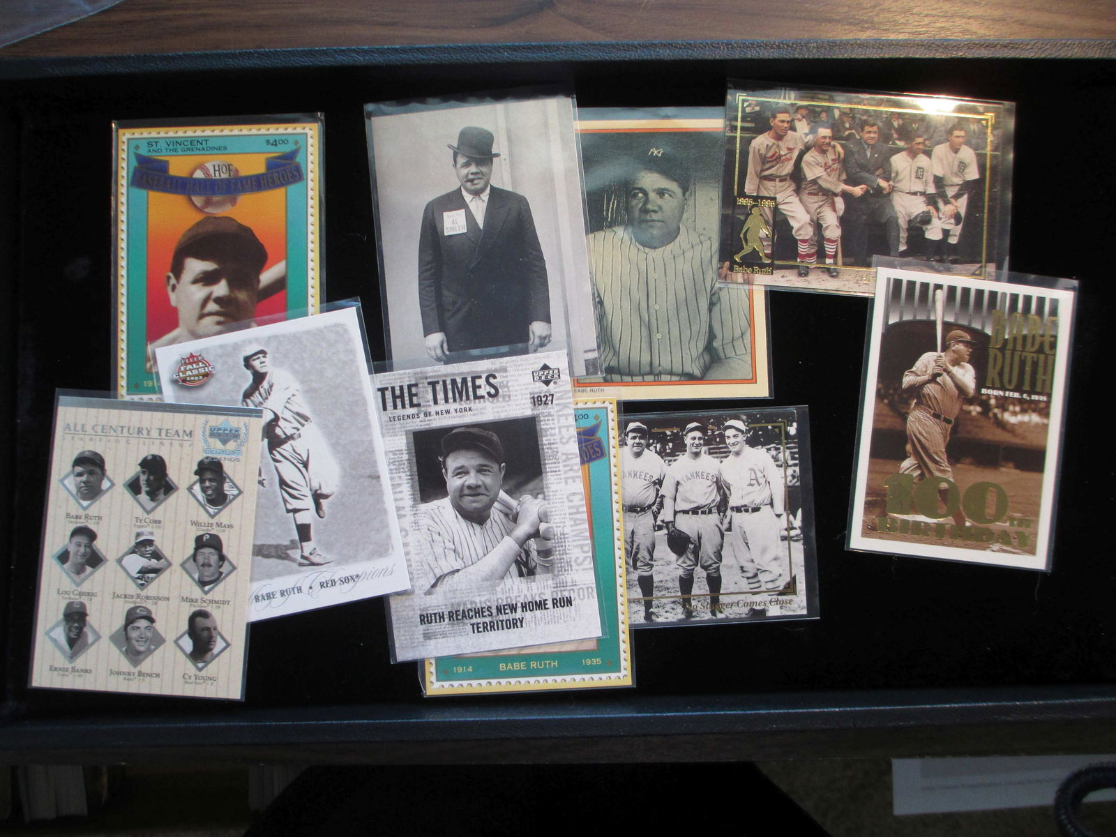 lot of 10 babe ruth cards (1 of 1)