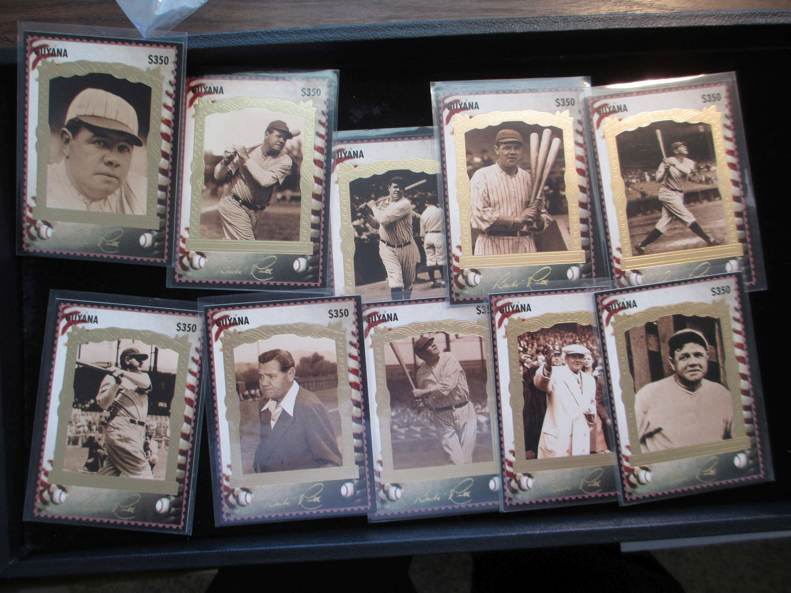 lot of 10 babe ruth cards (1 of 1)
