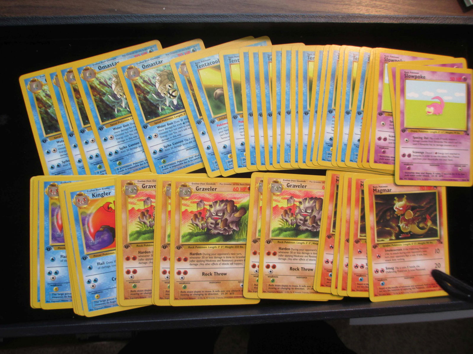 appoximately 50 FIRST EDITION pokemon cards (1 of 1)
