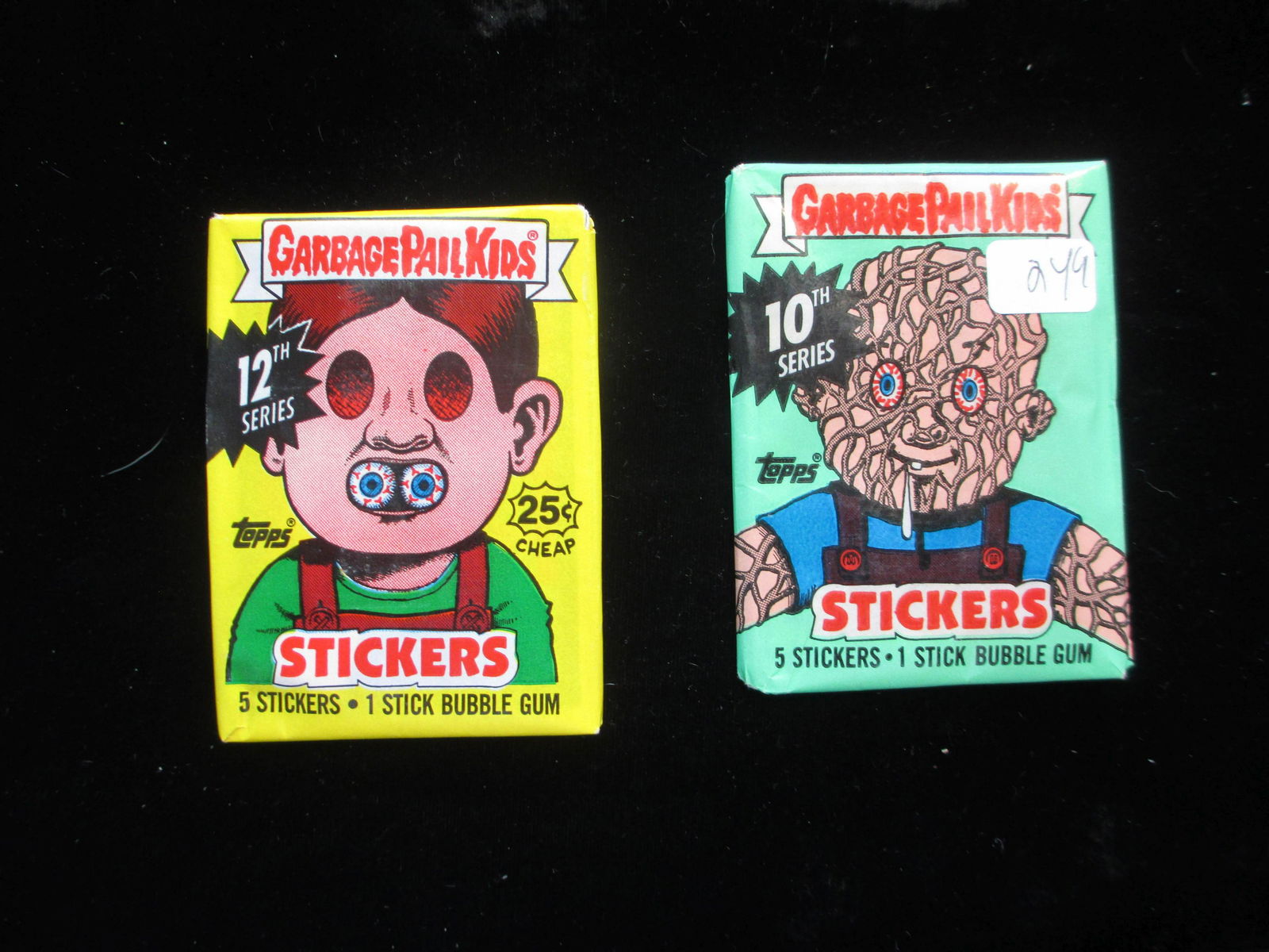 lot of 2 unopened packs of vintage garbage pail kids (1 of 1)