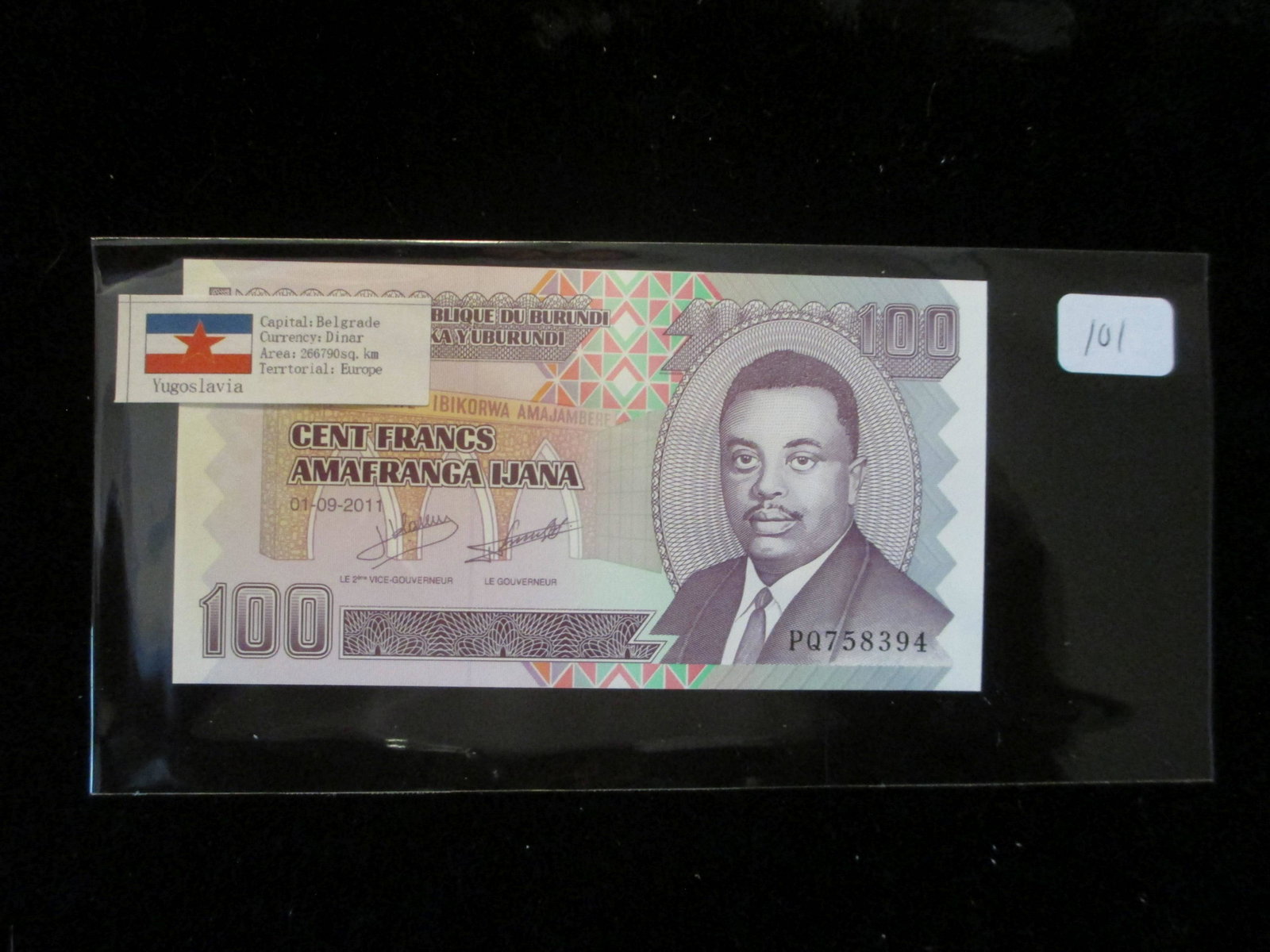 belgrade 100 cent francs amafranga ijana: dinar