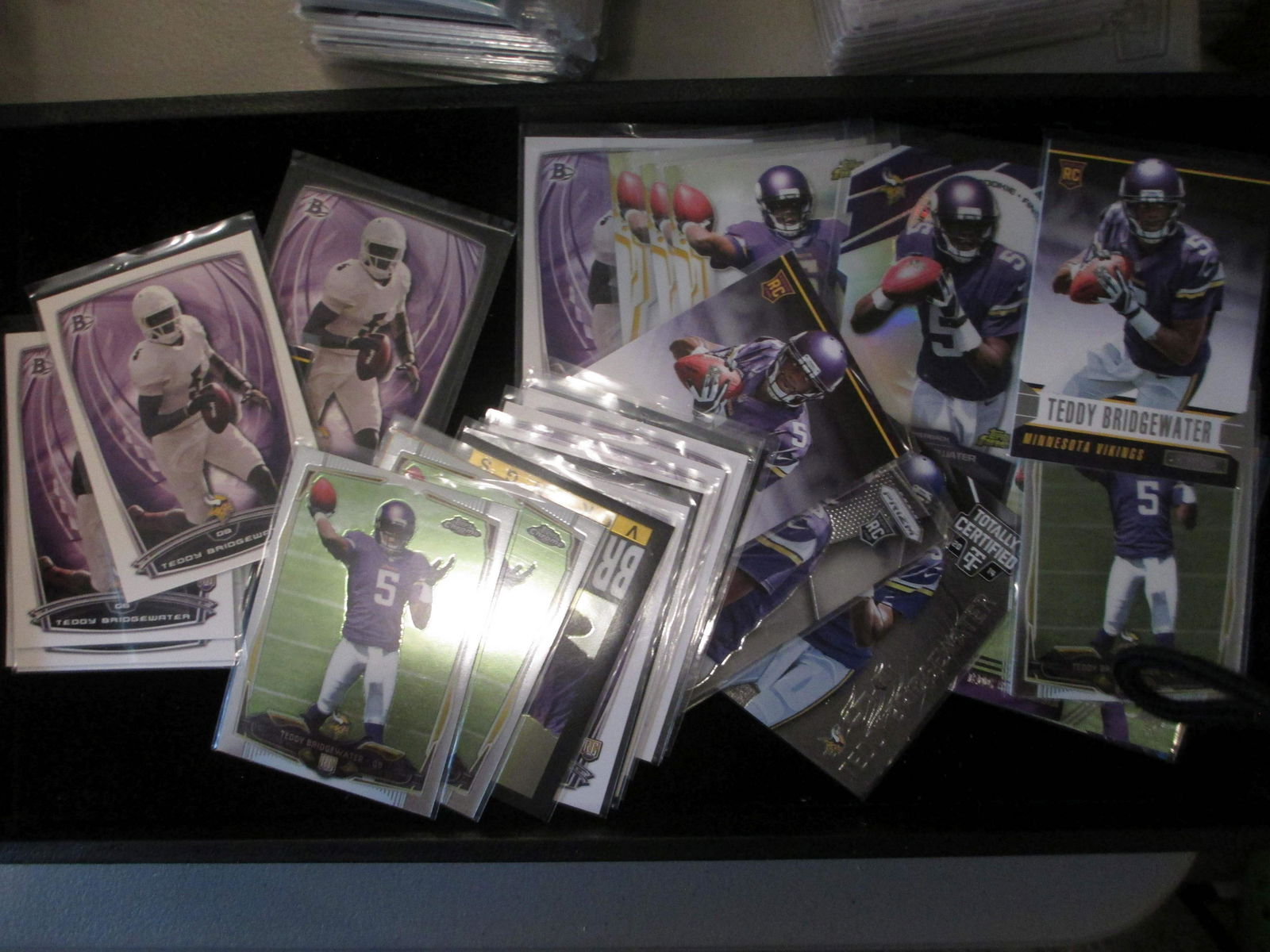 teddy bridgewater 32 card rookie lot (1 of 1)