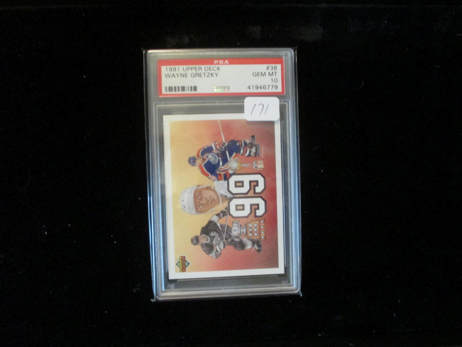 psa graded 1991 upper deck wayne gretzky mint 10 (1 of 1)