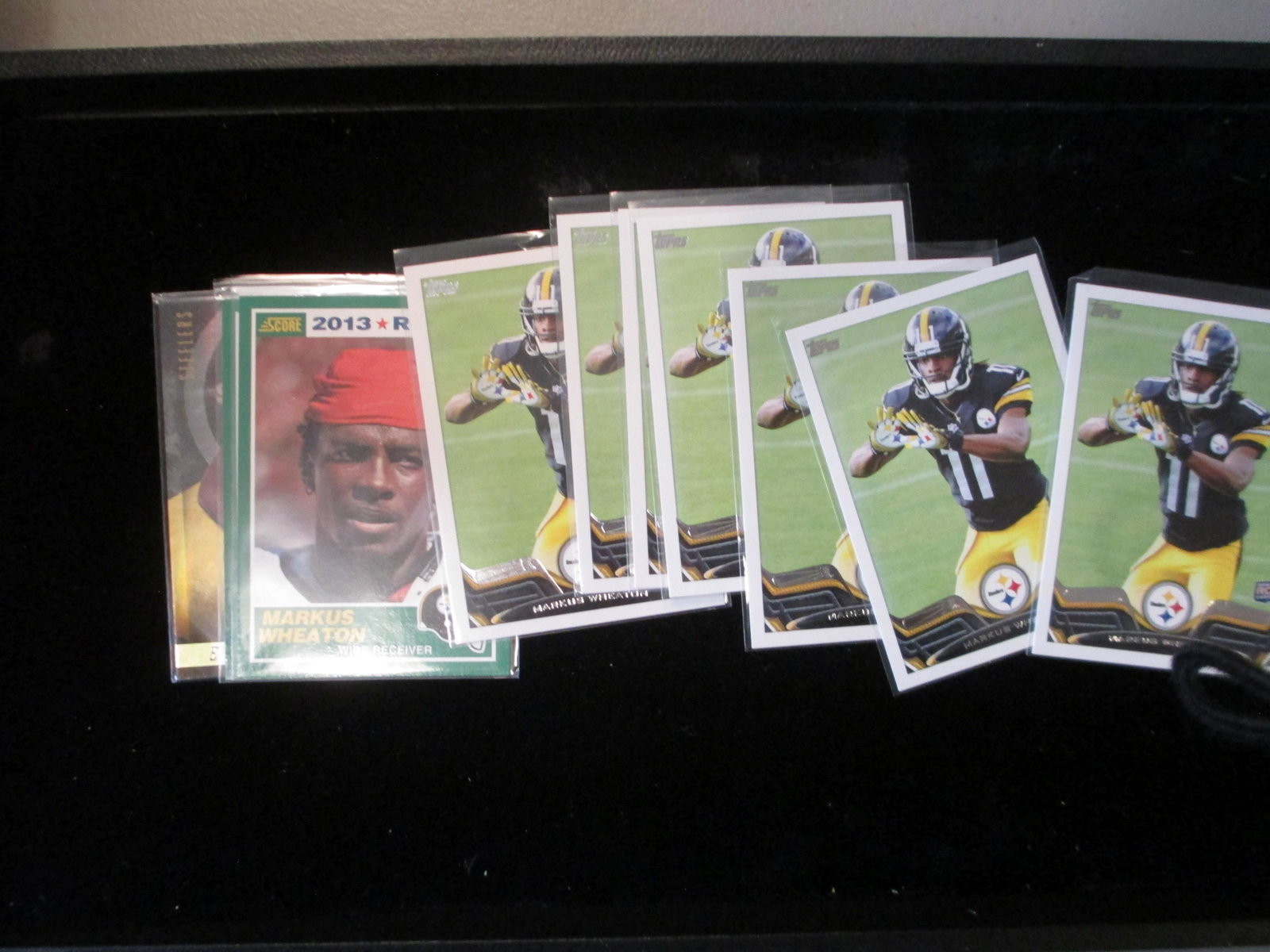 markus wheaton 10 card rookie lot: nice lot