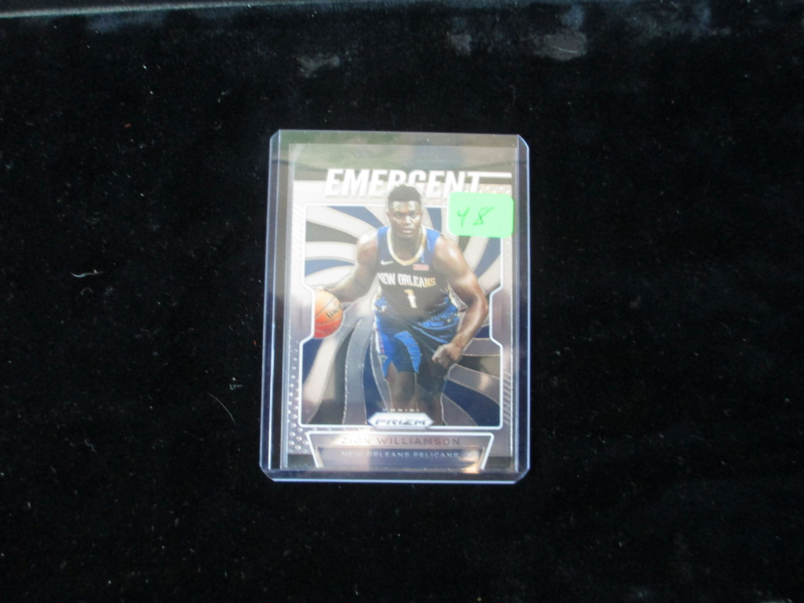 zion williamson prizm rookie new orleans card (1 of 1)