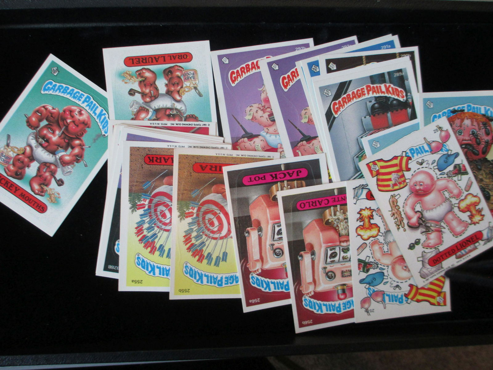 lot of 25 garbage pail kid cards (1 of 1)