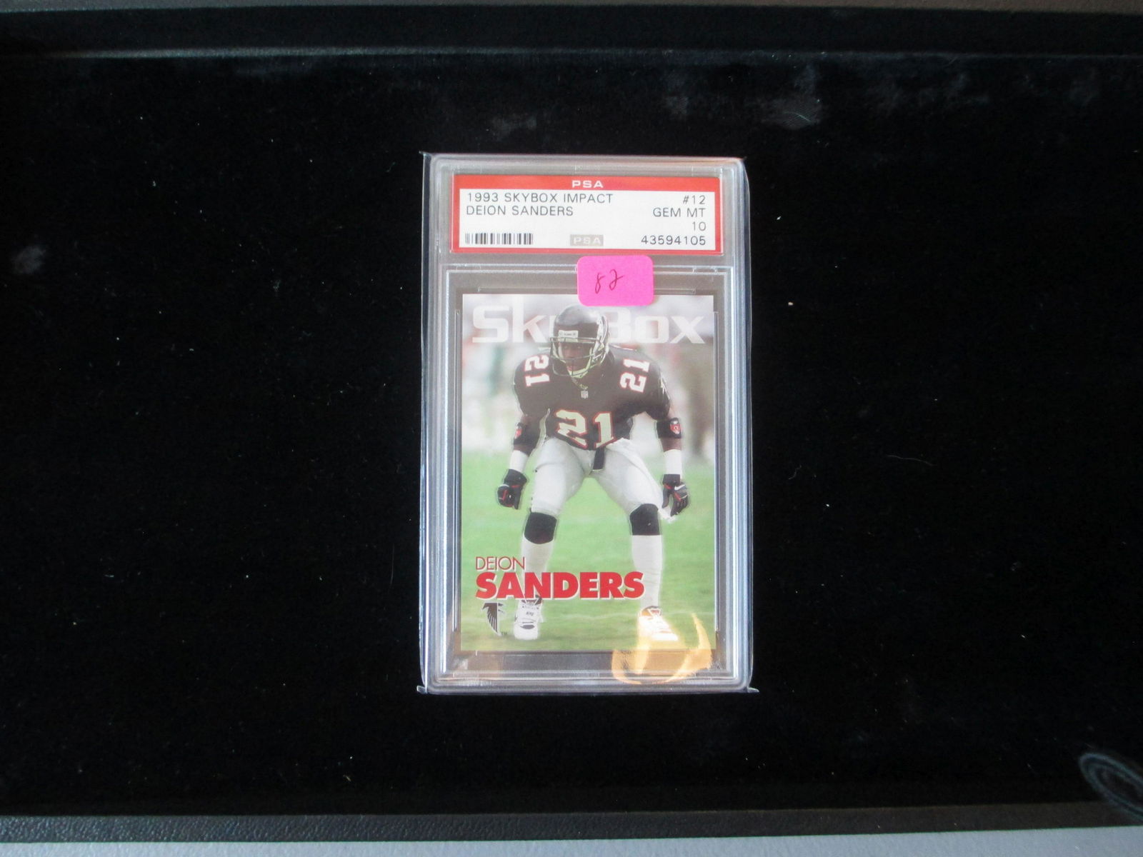 psa graded 1993 deion sanders mint 10 (1 of 1)
