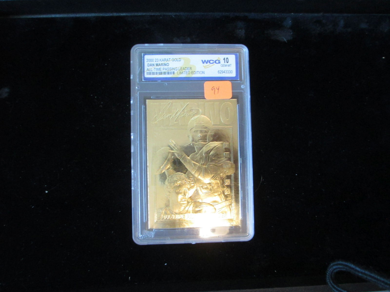 wcg 2000 23kt gold dan marino mint 10 (1 of 1)