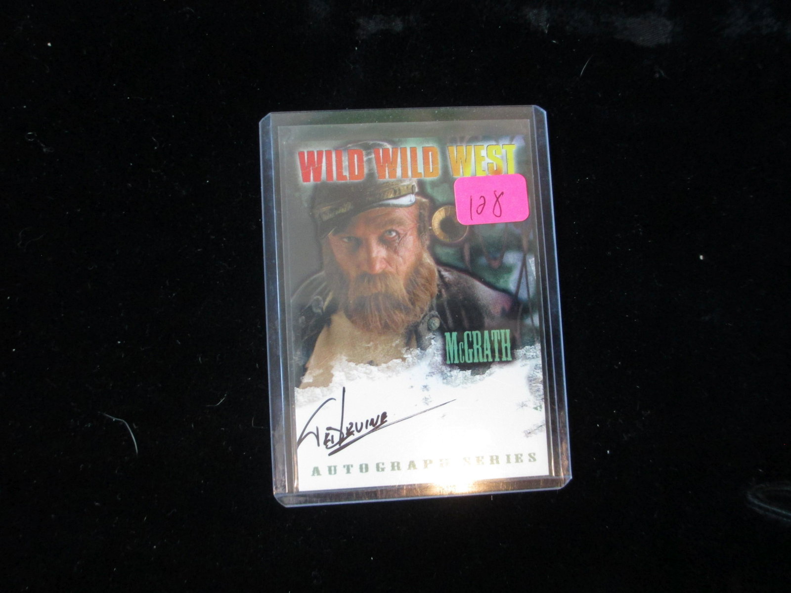 wild wild west ted levine signature card: nice