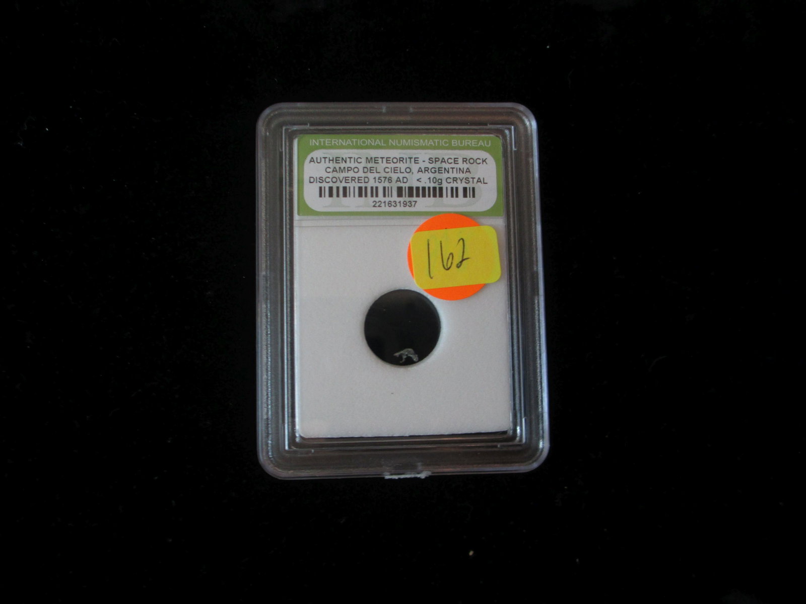 international numismatic bureau graded space rock campo: rare graded find