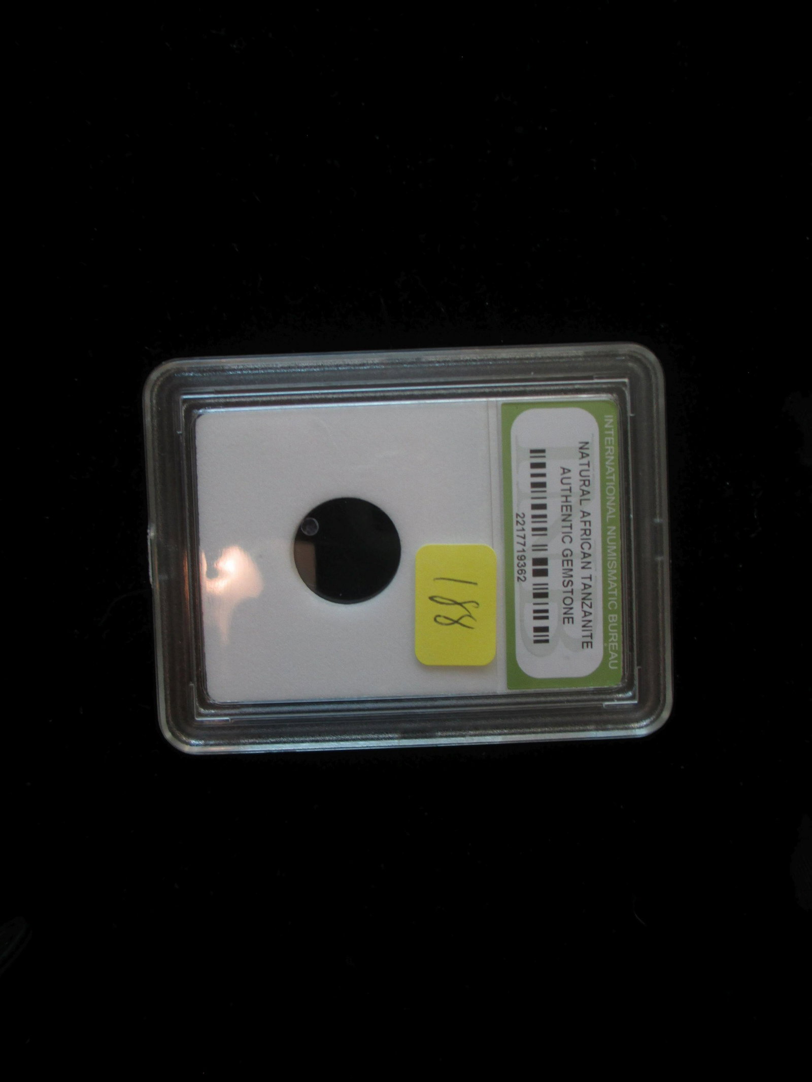 international numismatic bureau graded natural african: nice graded item