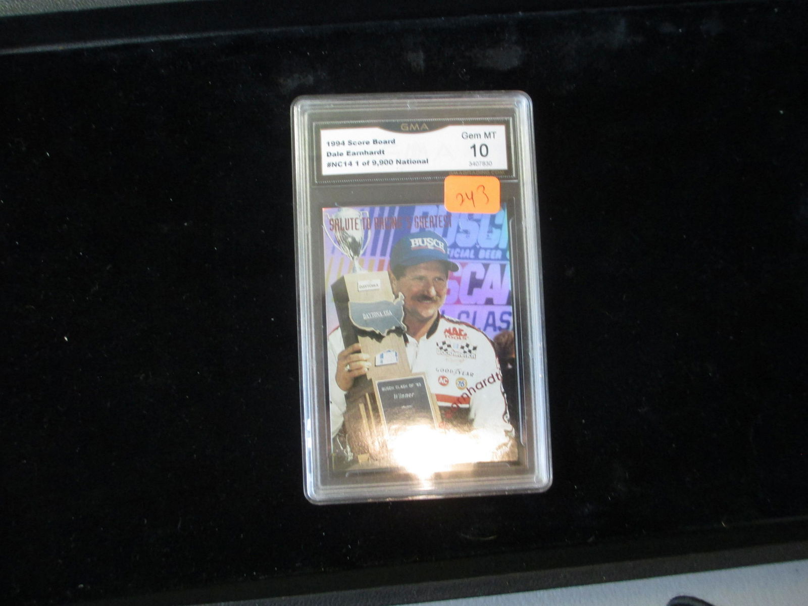 gma graded 1994 dale earnhardt mint 10 (1 of 1)