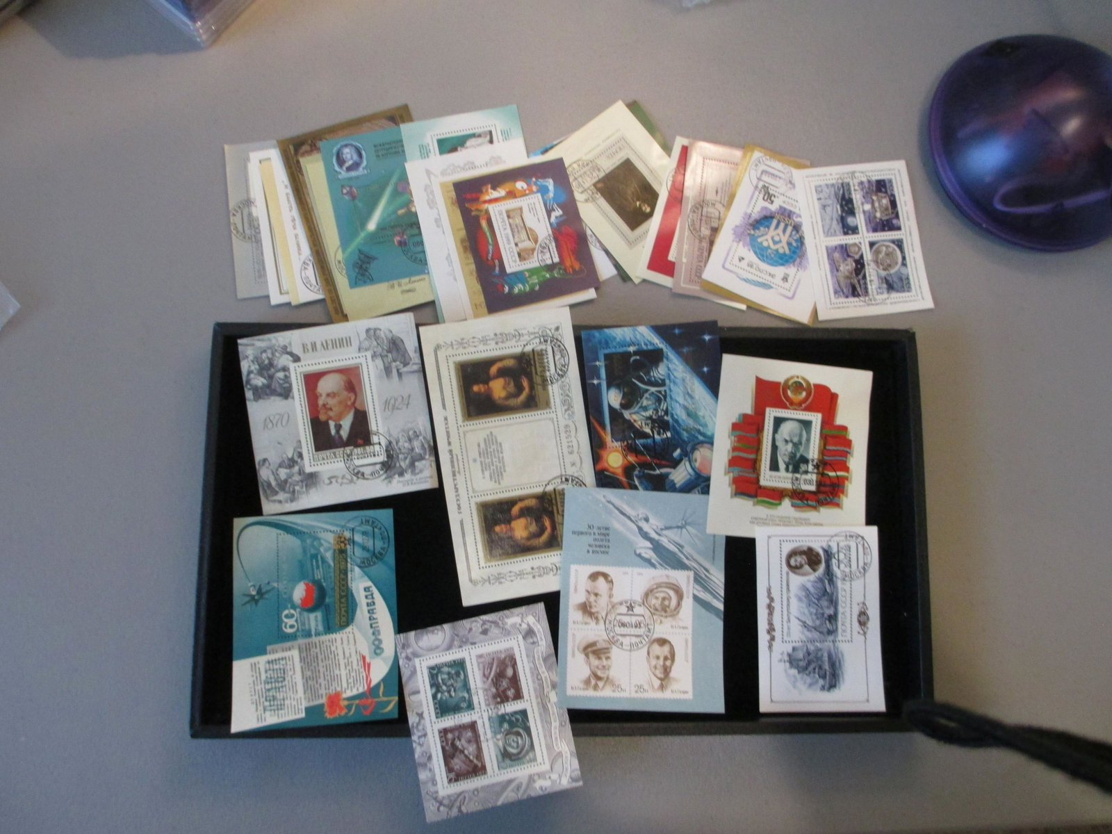 lot of 30 soviet union souvinir sheets: rare lot