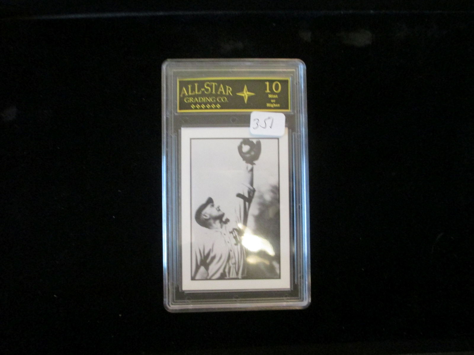 all star grading co ty cobb mint 10: nice graded card