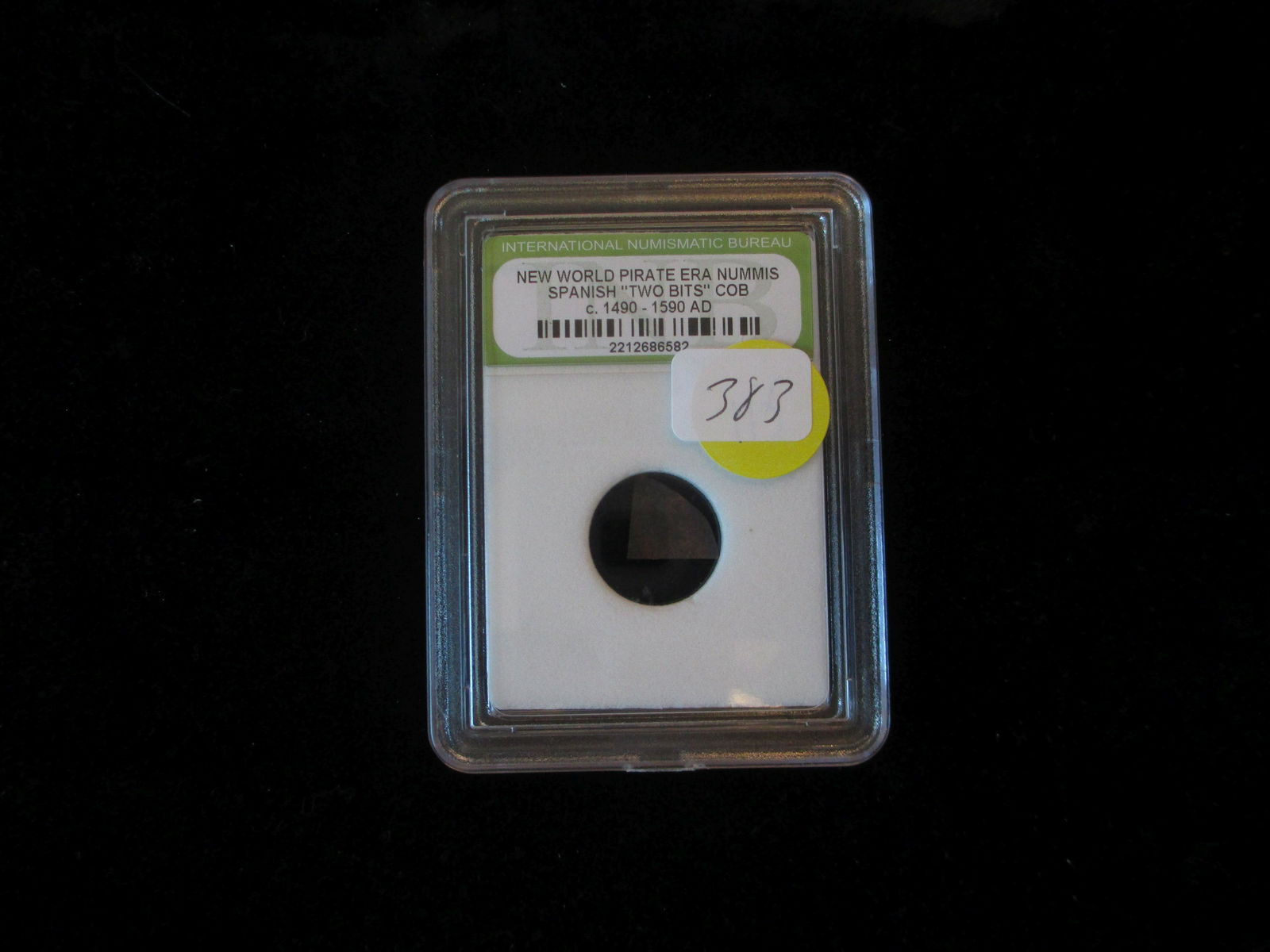 international numismatic bureau graded spanish two bits (1 of 1)