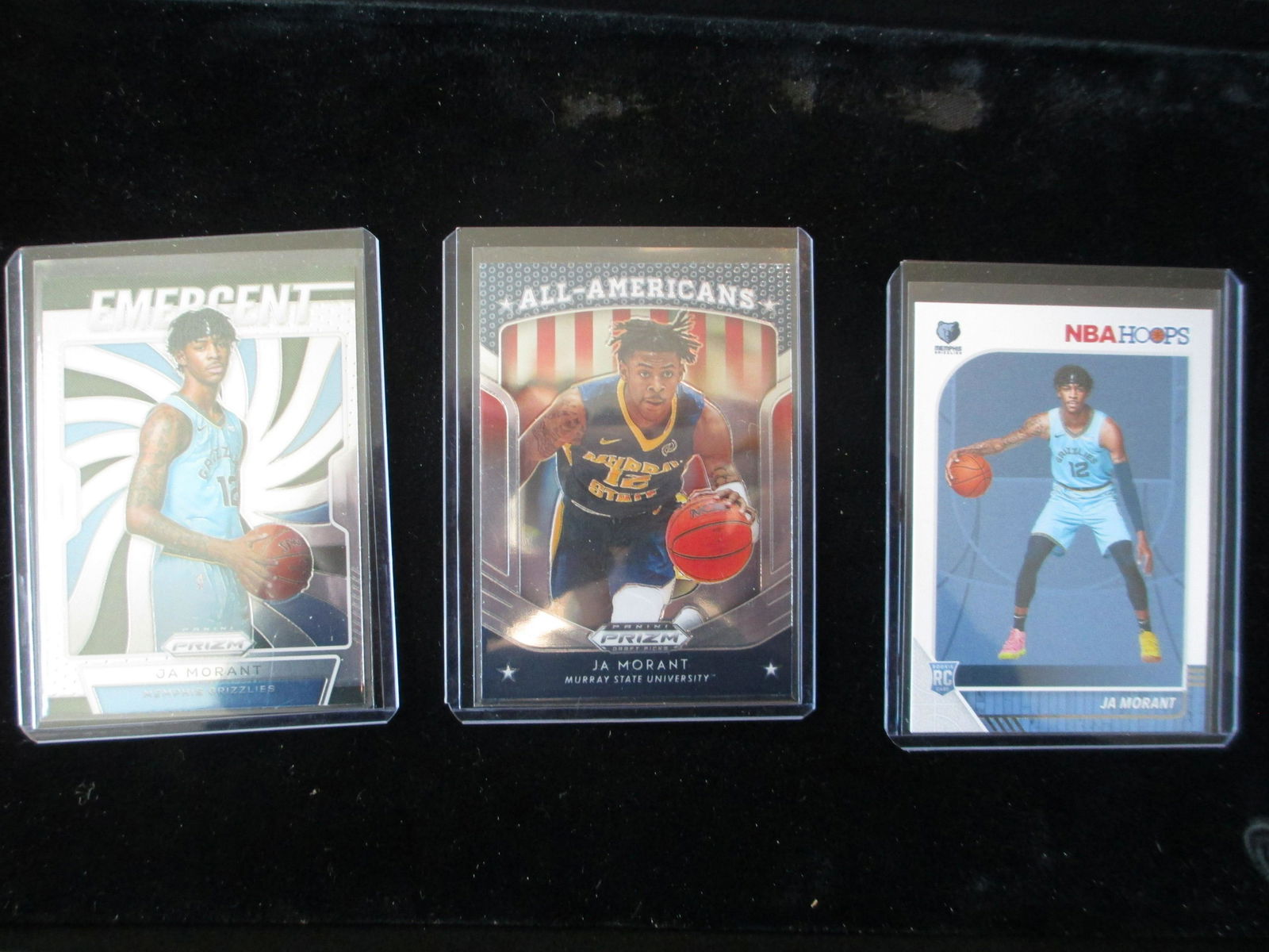 lot of 3 ja morant cards (1 of 1)