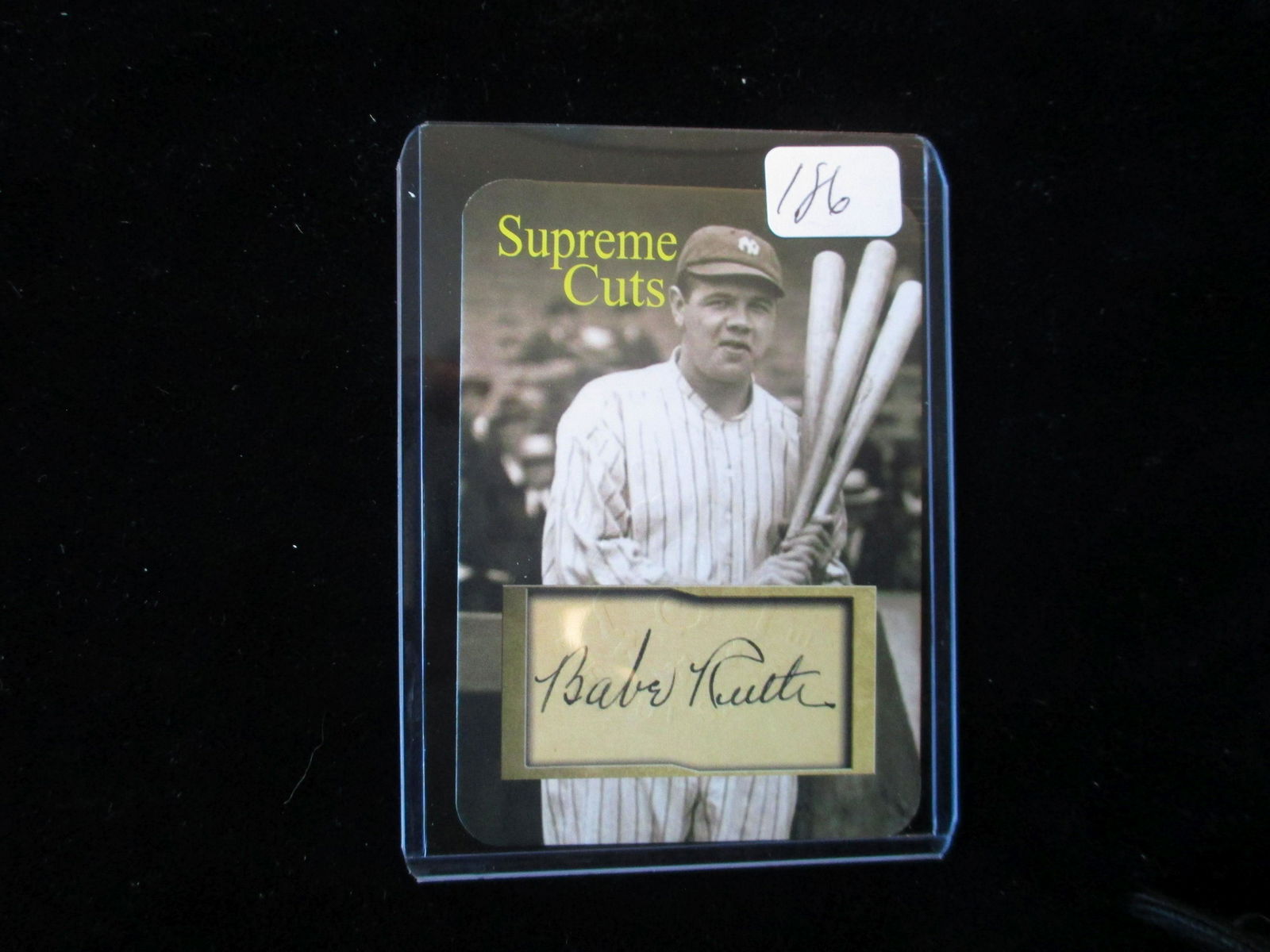 supreme cuts babe ruth card (1 of 1)