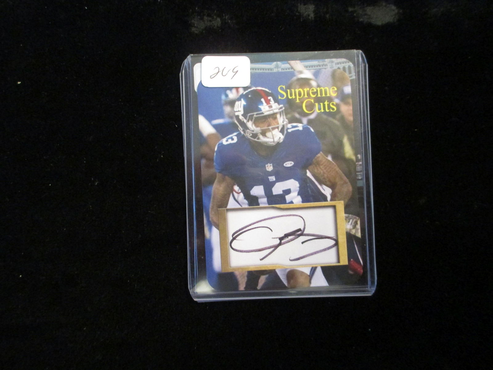 supreme cuts odell beckham jr ny giants (1 of 1)