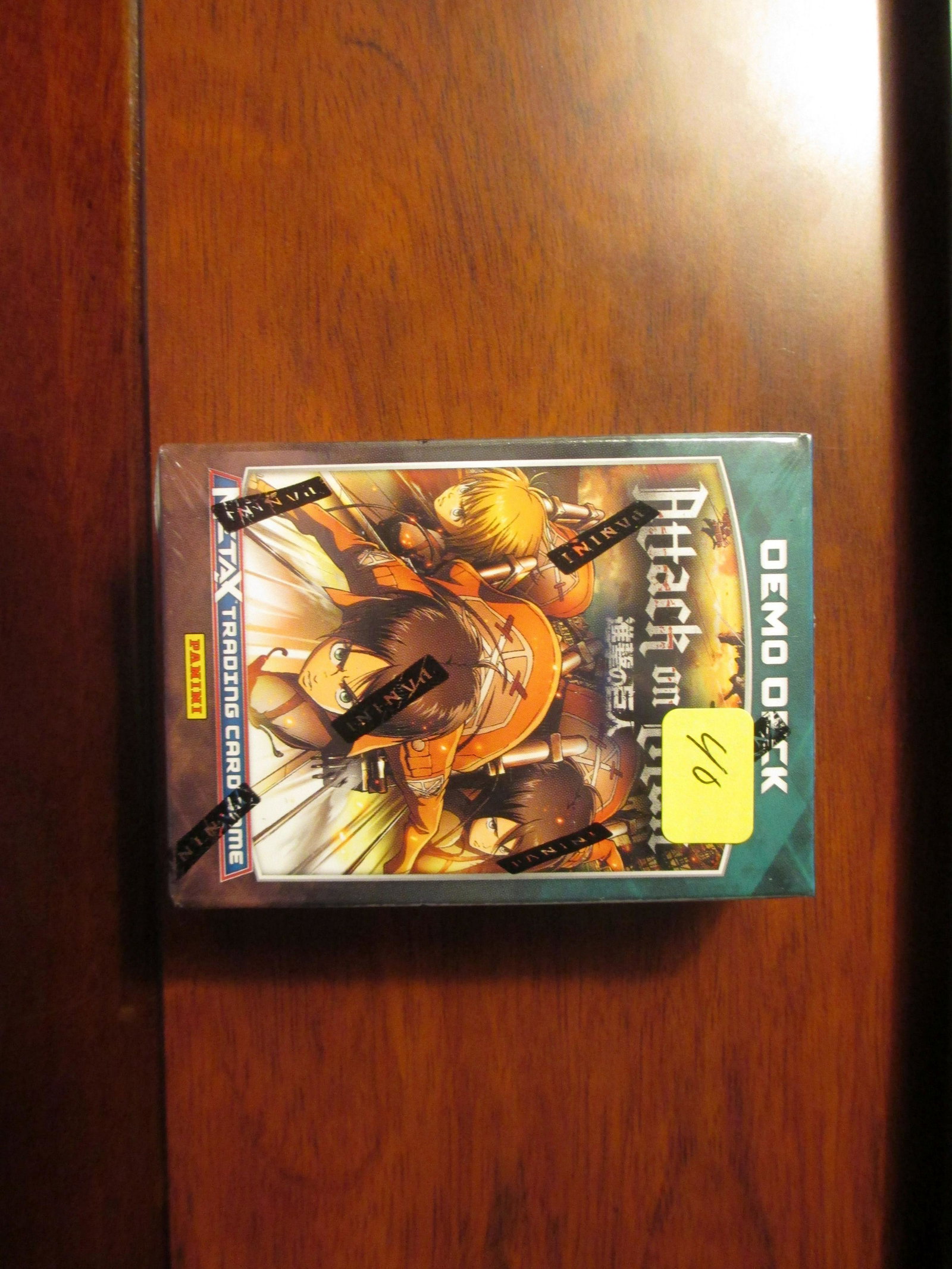 demo deck attack of titan unpened deck of cards: unopened