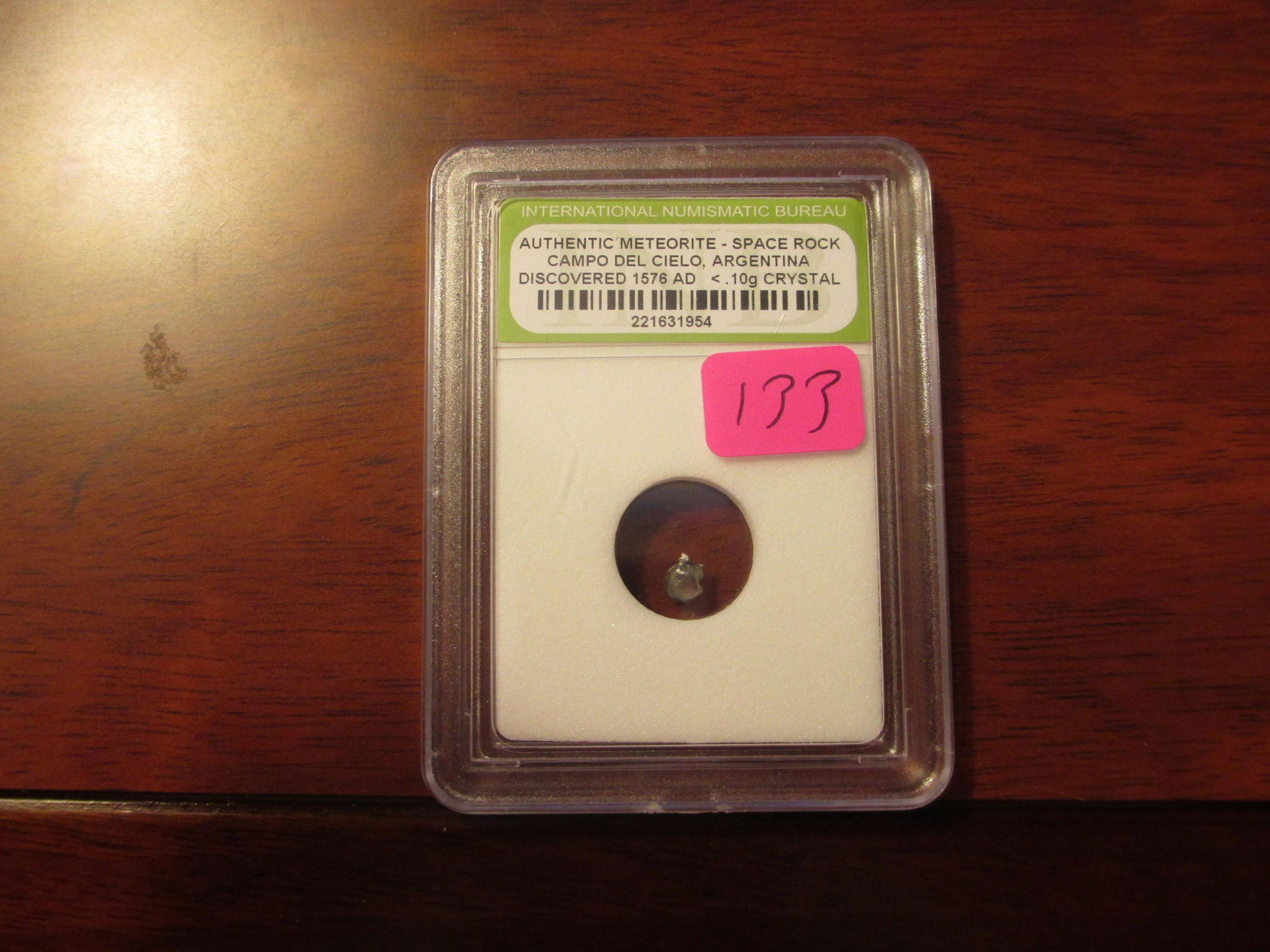 international numismatic bureau graded space rock campo: graded item 1576ad