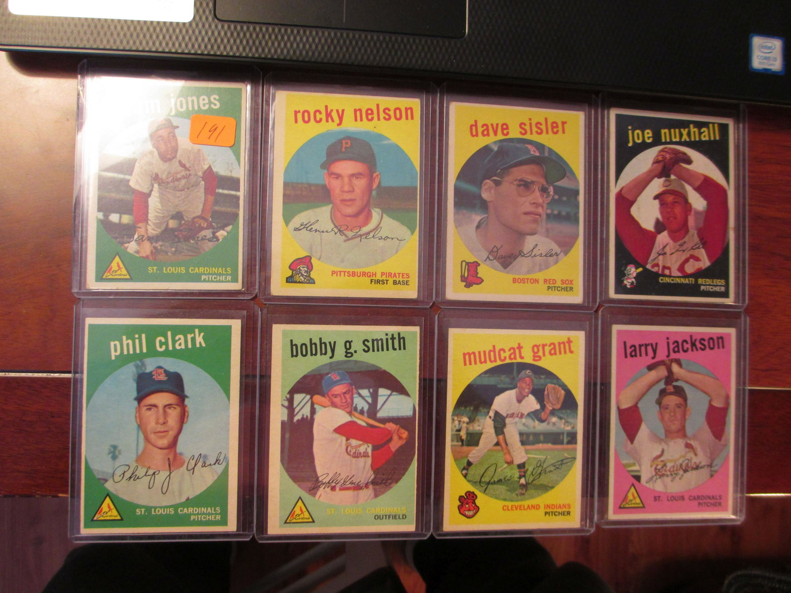 sam jones,phil clark,rocky nelson,bobby g. smith,dave: vintage lot