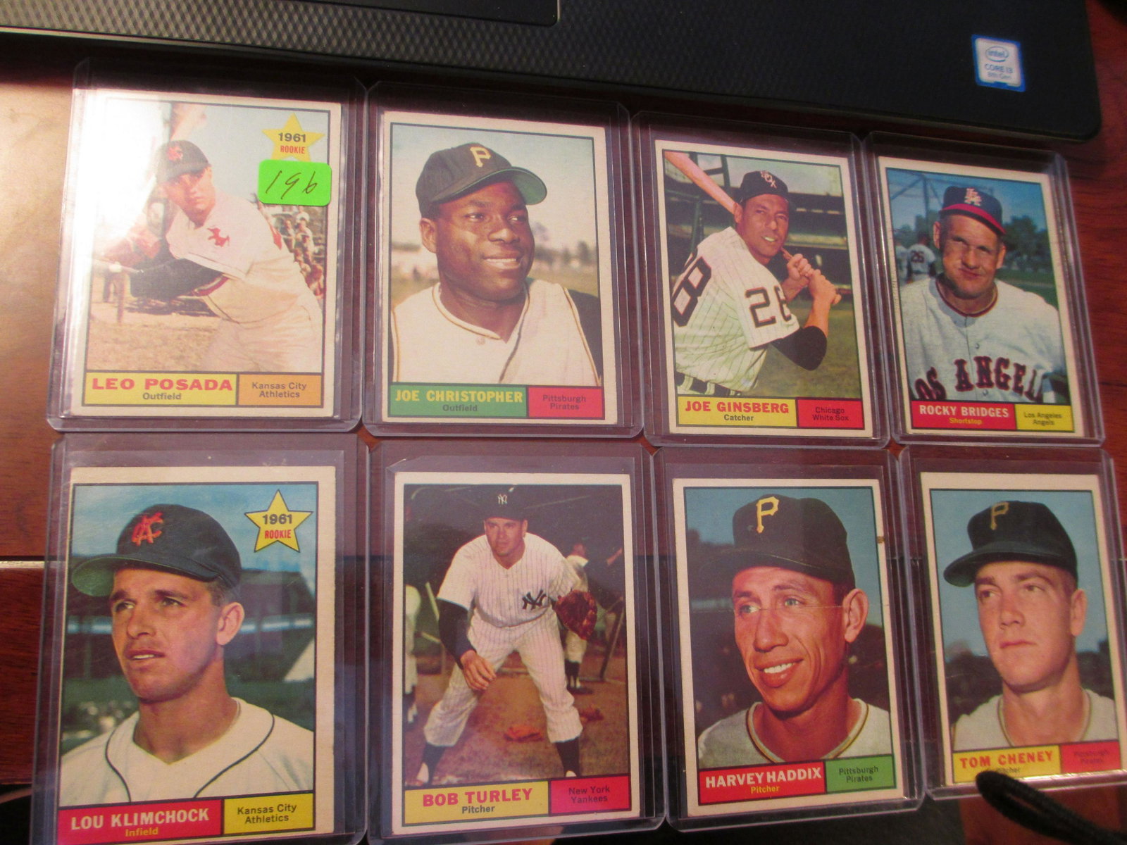 leo posada,joe chirstopher,joe ginsberg,rocky: vintage lot