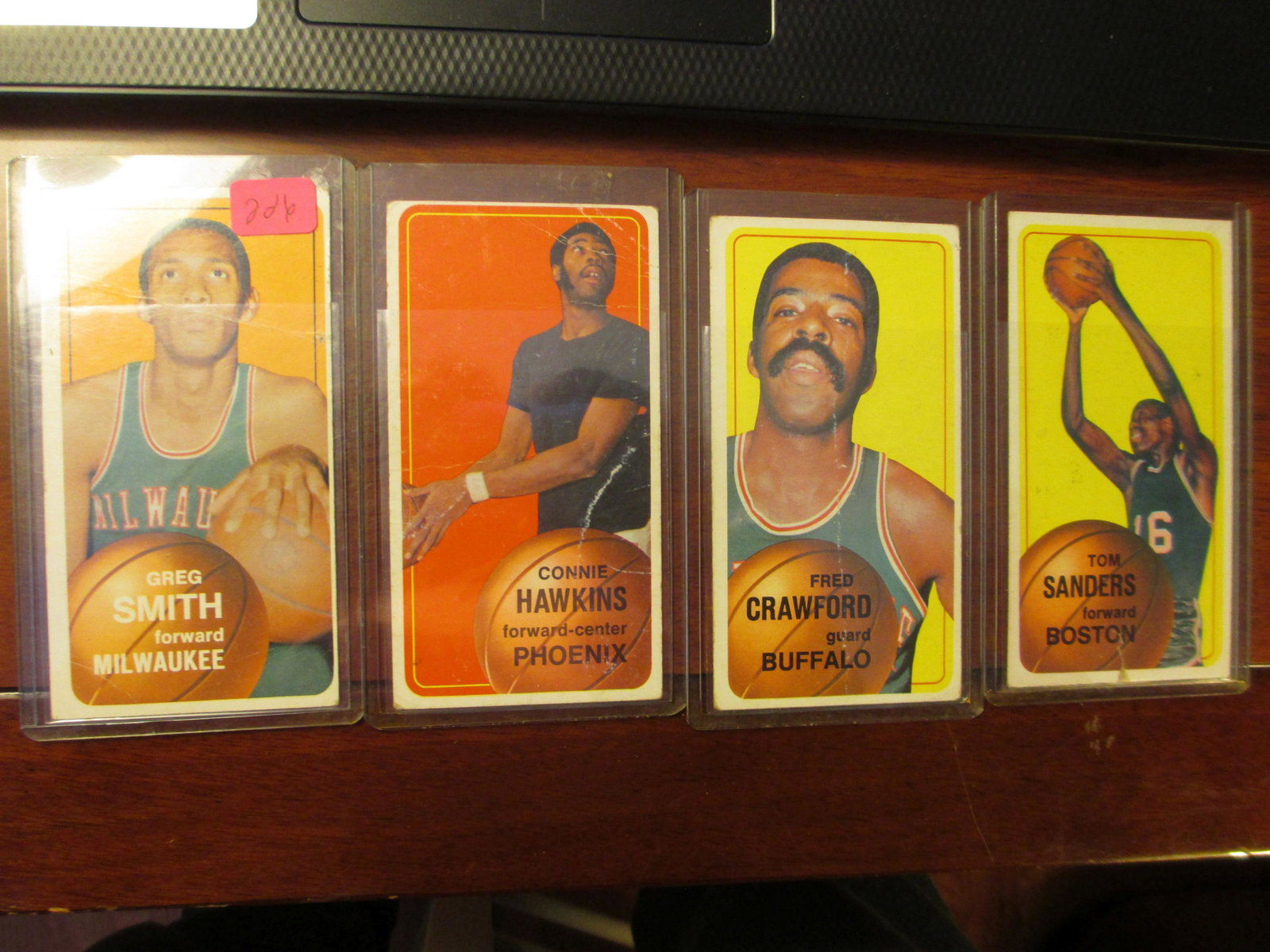 lower condition greg smith,connie hawkins,fred: vintage lot