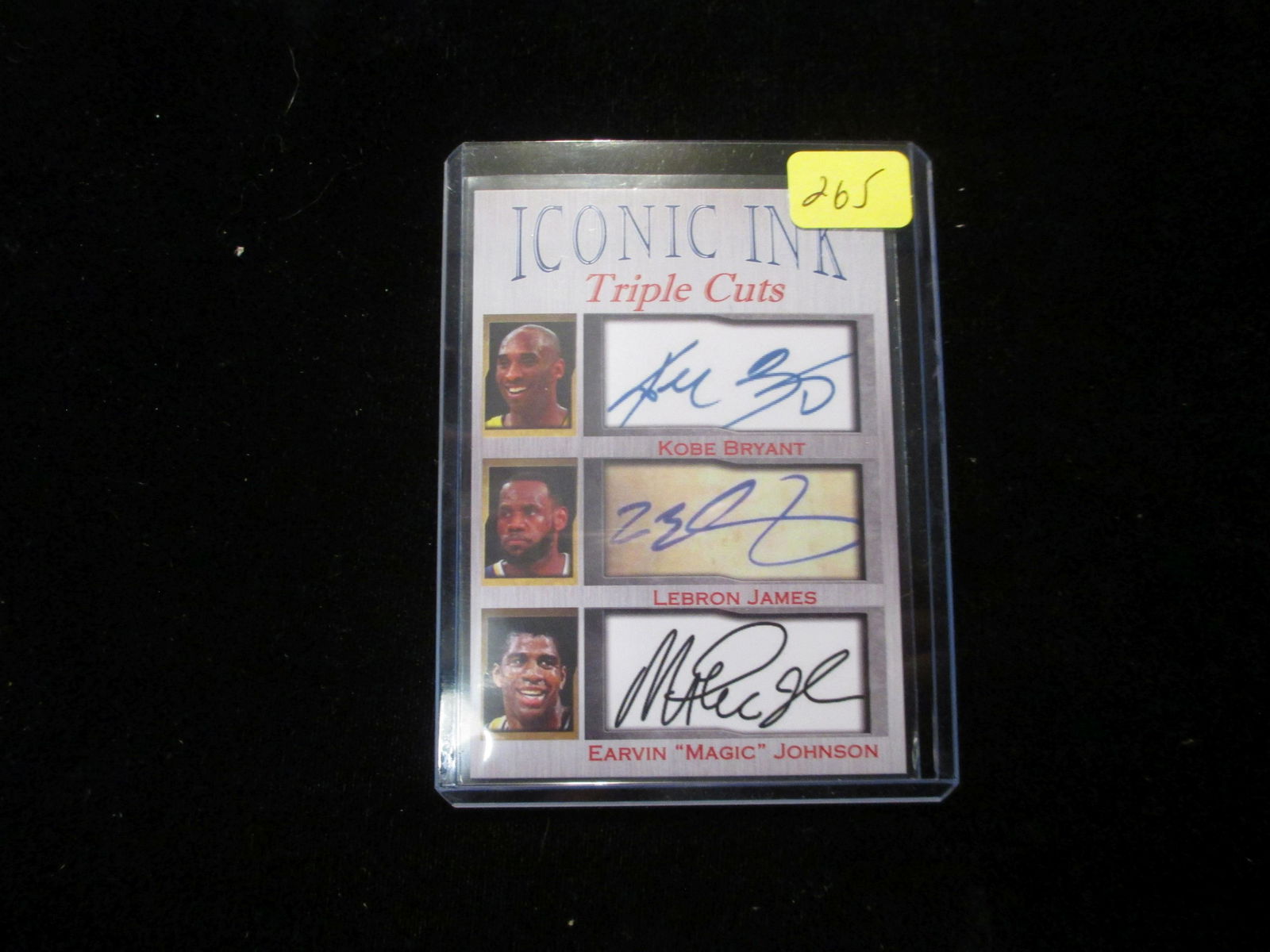 iconic ink triple cuts kobe bryant,lebron james,magic (1 of 1)