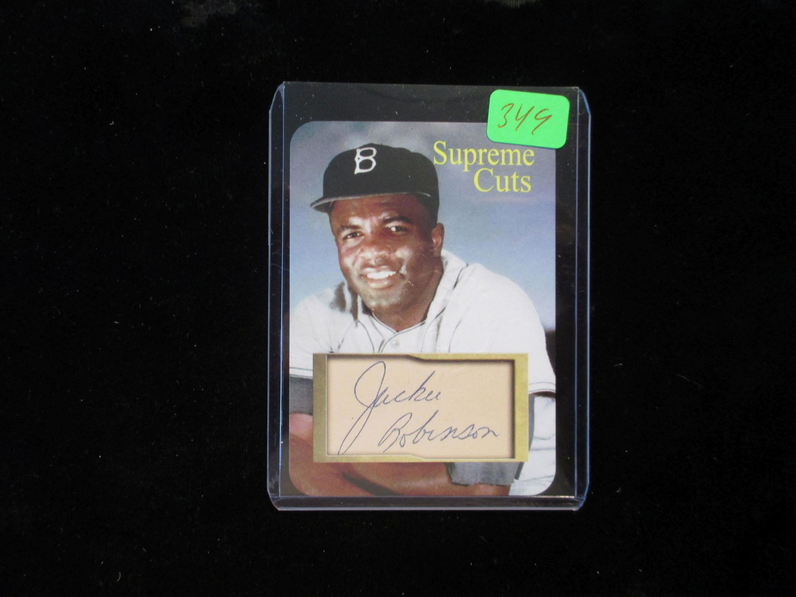 jackie robinson facsiimile auto (1 of 1)