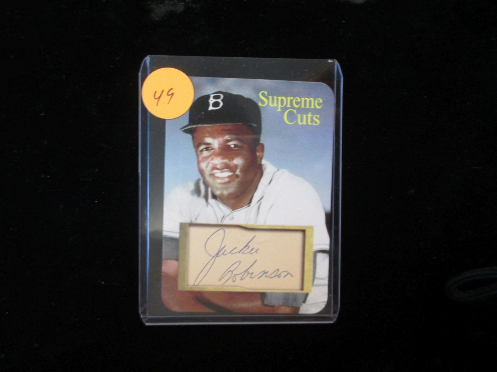 jackie robinson facsimile auto (1 of 1)