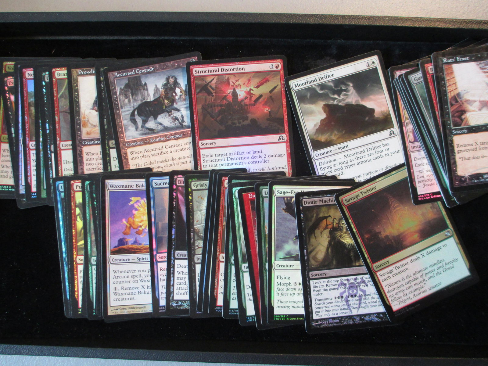 lot of 50 magic foil cards: all foil lot