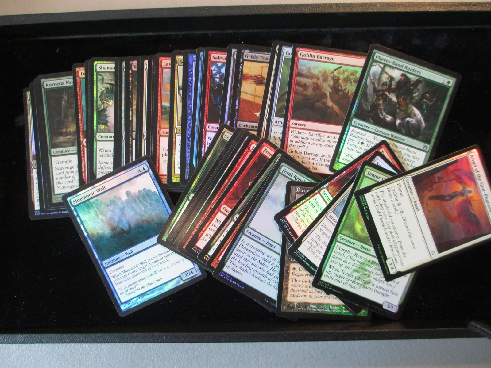 lot of 50 magic foil cards: all foil lot