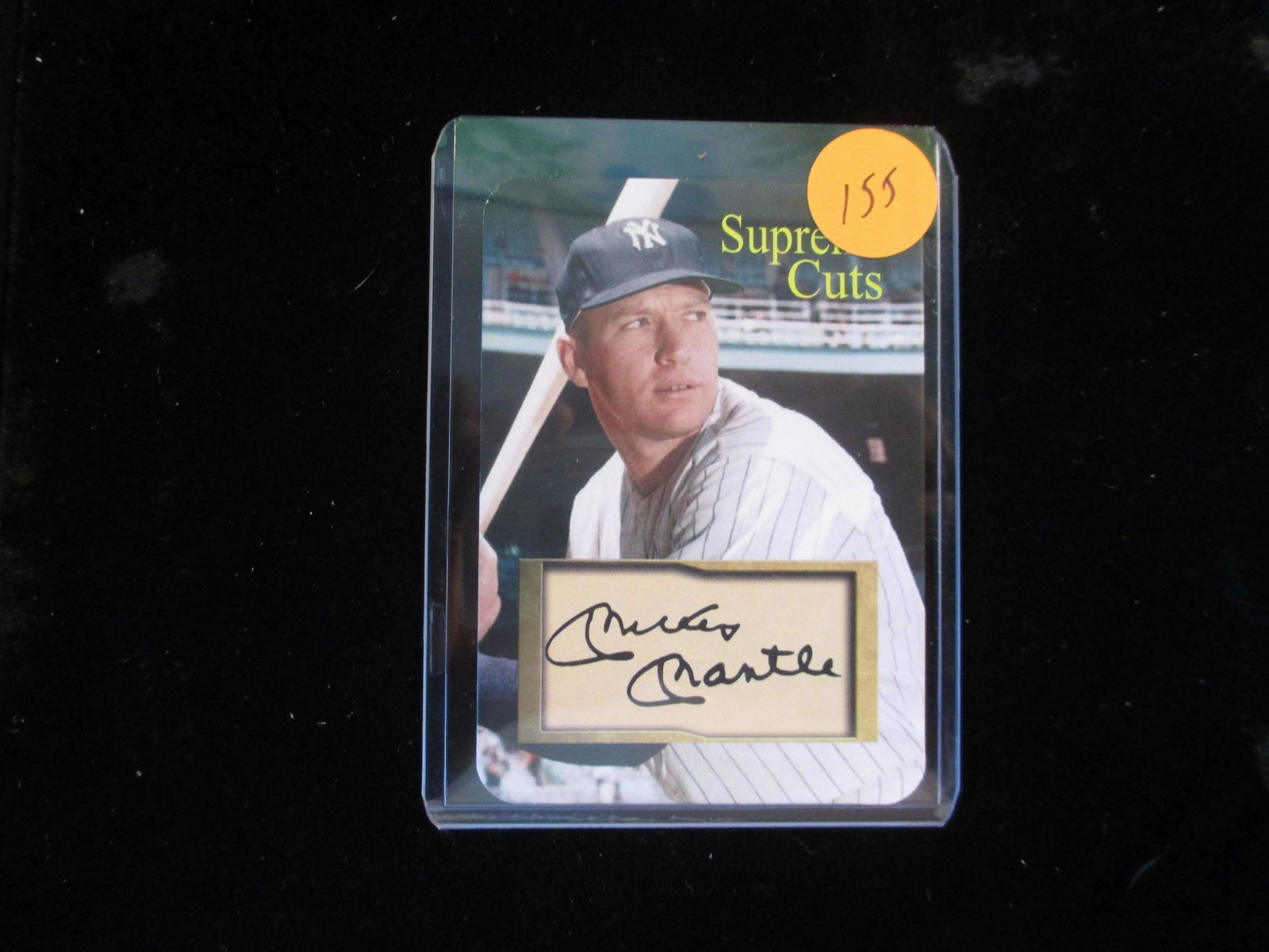 mickey mantle supreme cuts facsimile auto (1 of 1)