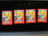 lot of 4 vintage garbage pail kids cards unopened packs