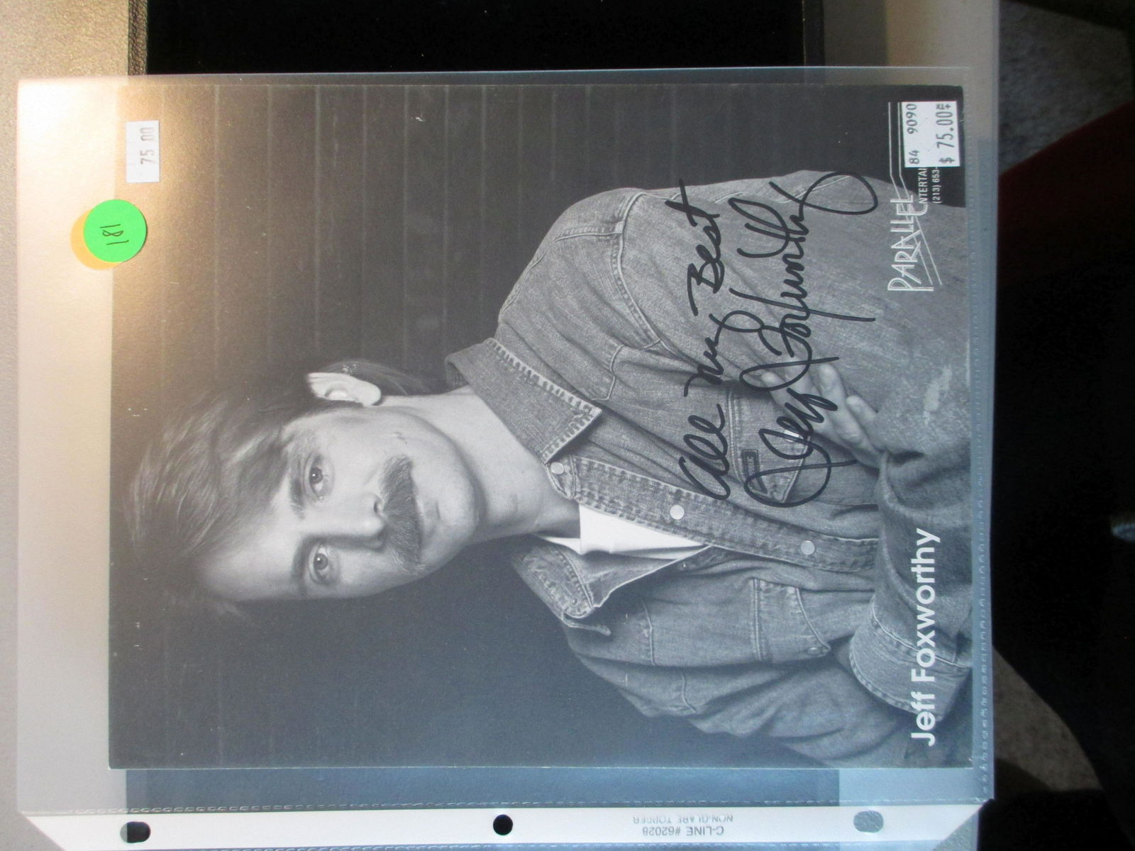 jeff foxworthy signed photo (1 of 1)