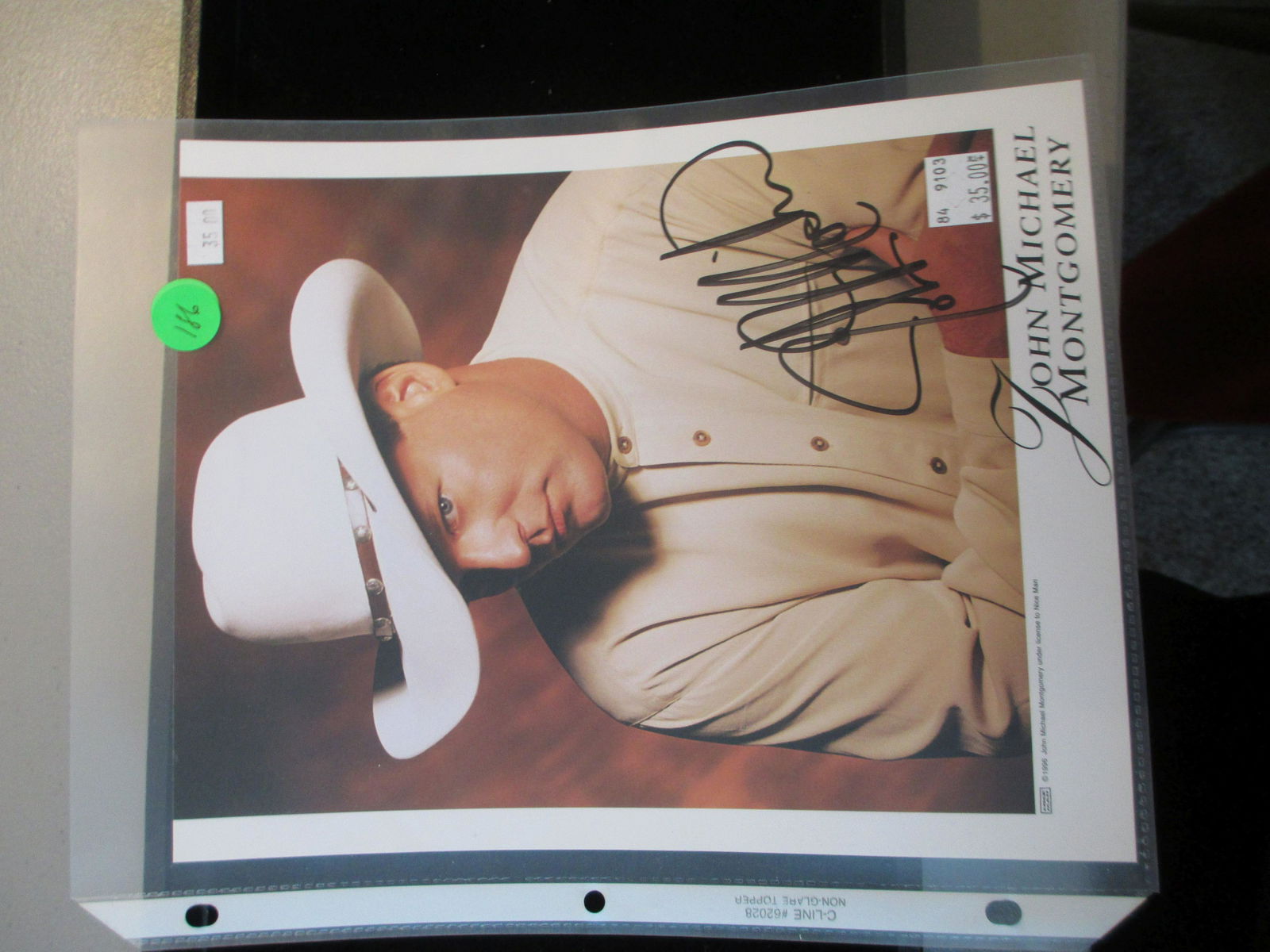 john montgomery signed photo (1 of 1)