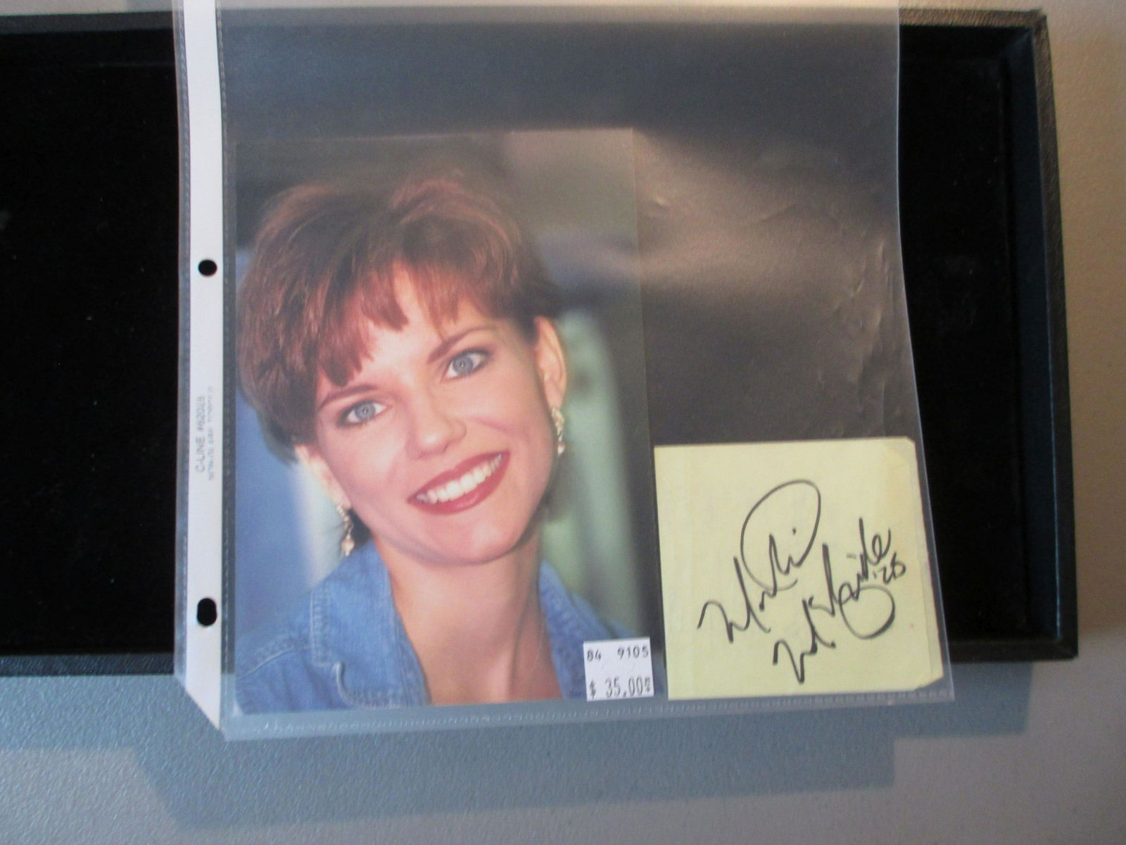 martina mcbride signature and photo (1 of 1)