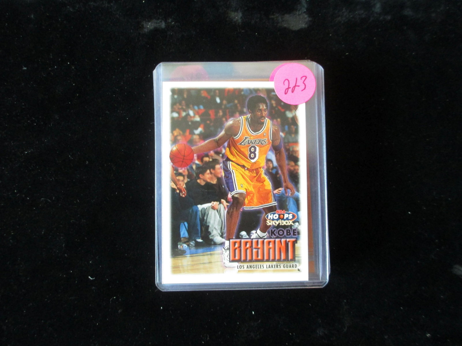 kobe bryant card: from rare hoard rip